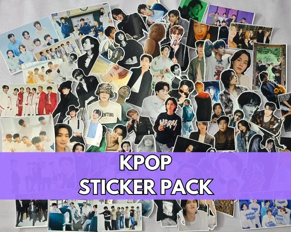 KPOP Mystery Sticker Pack | 15 Count