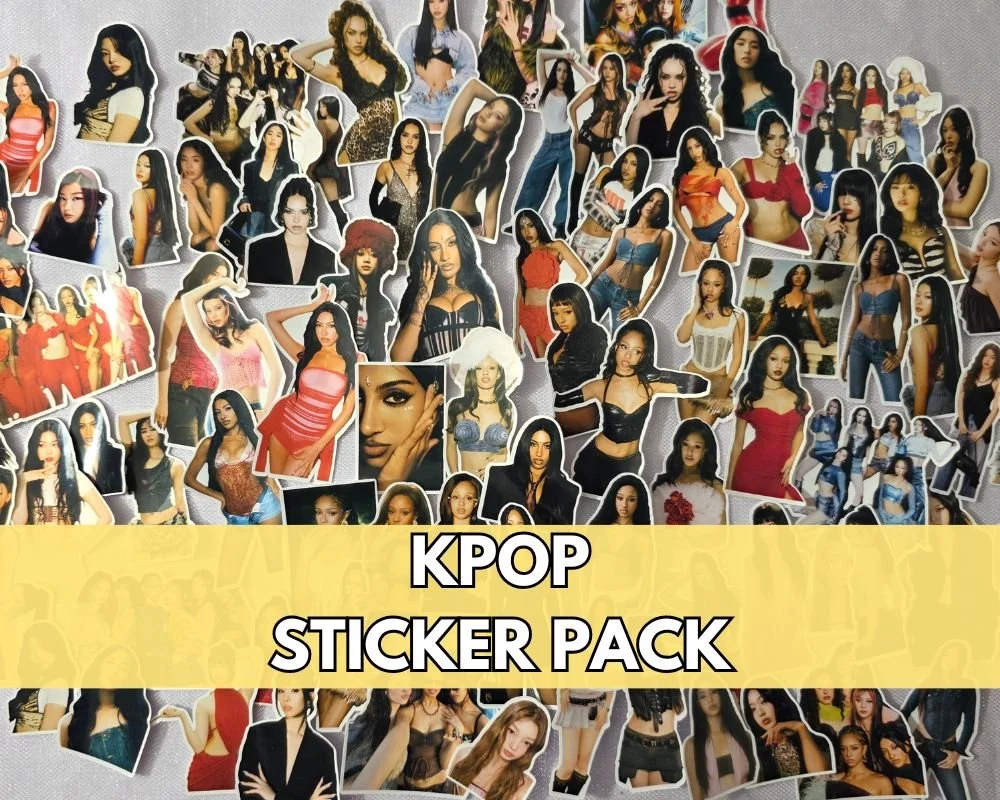 KPOP Mystery Sticker Pack | 15 Count
