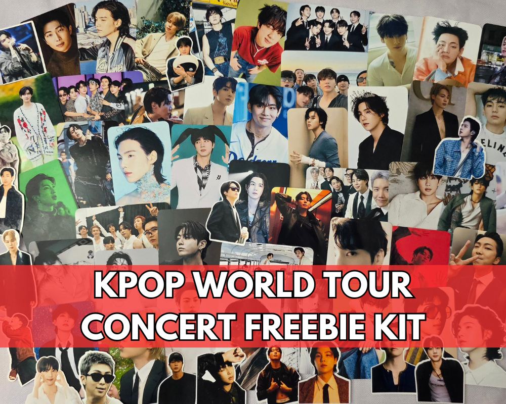 KPOP World Tour Concert Freebie Kit