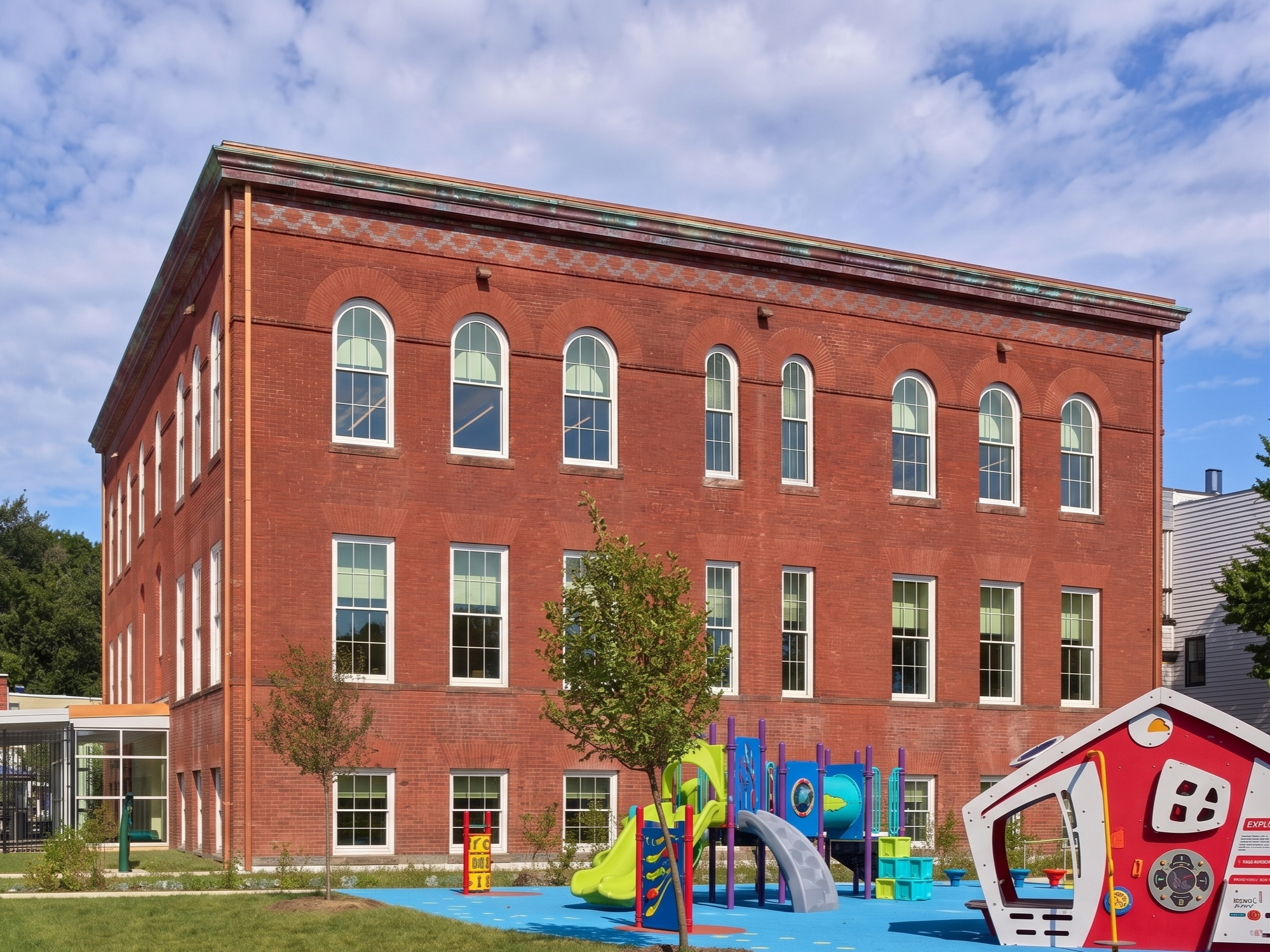 Old Miner Elementary School: Historic Preservation &amp; Early Childhood Center