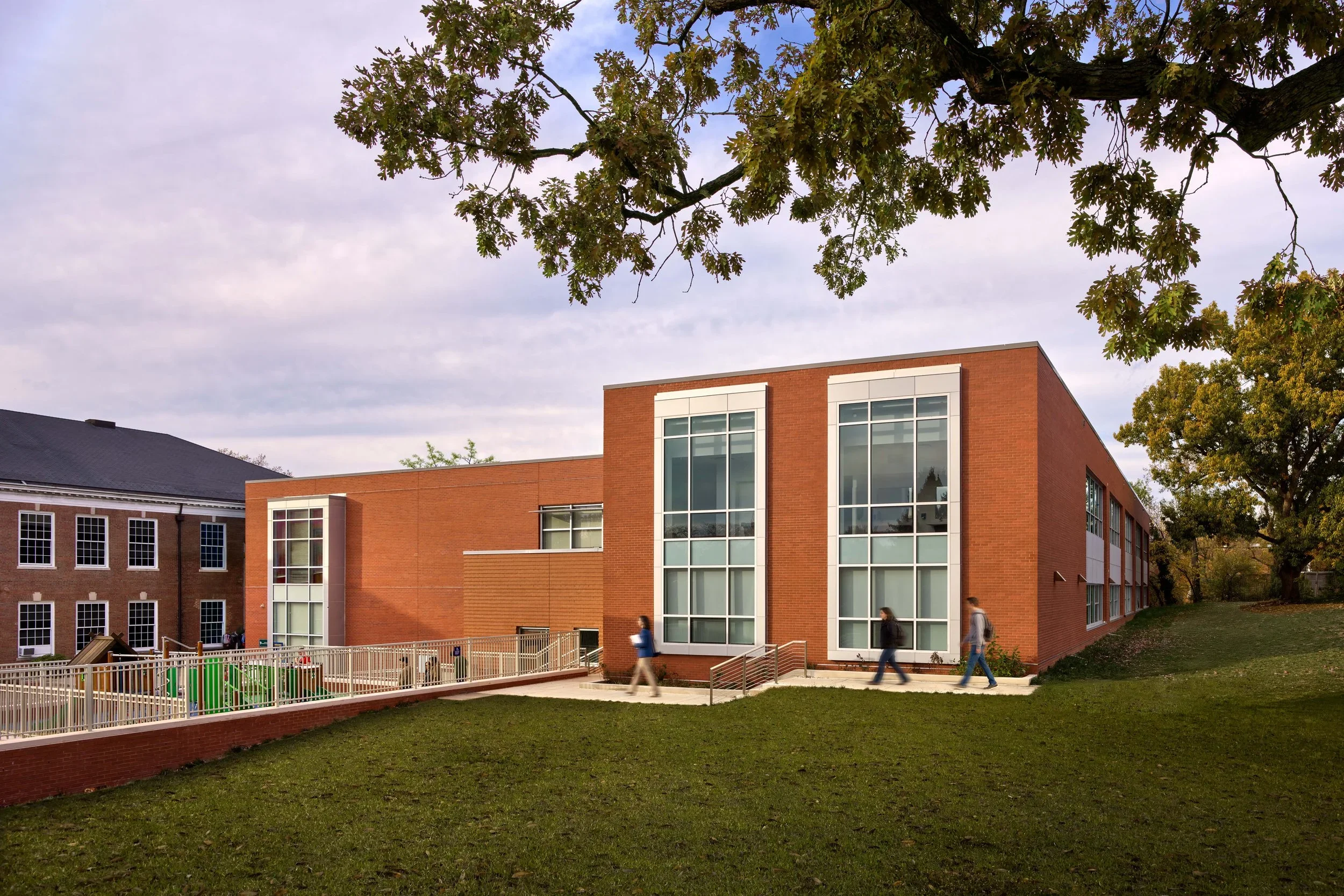 Stoddert Elementary School: Two-Phase Classroom &amp; Cafeteria Expansion