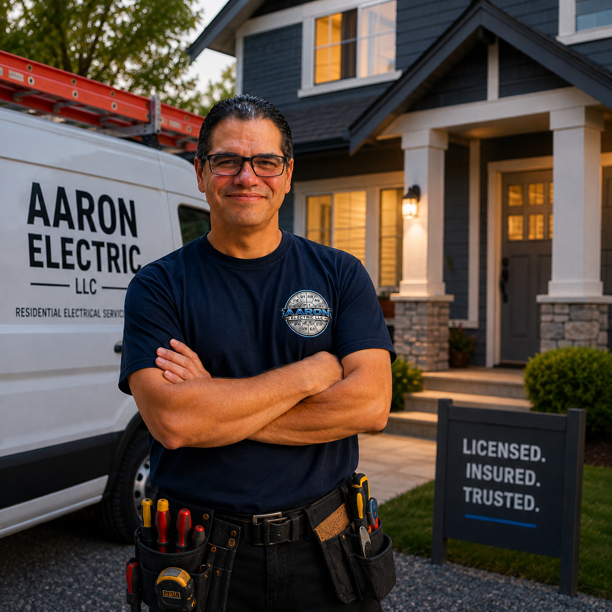Contact Aaron Electric LLC for trusted reliable electrical services, panel upgrades, rewiring, repairs, and EV charger installation in Pierce County, WA.