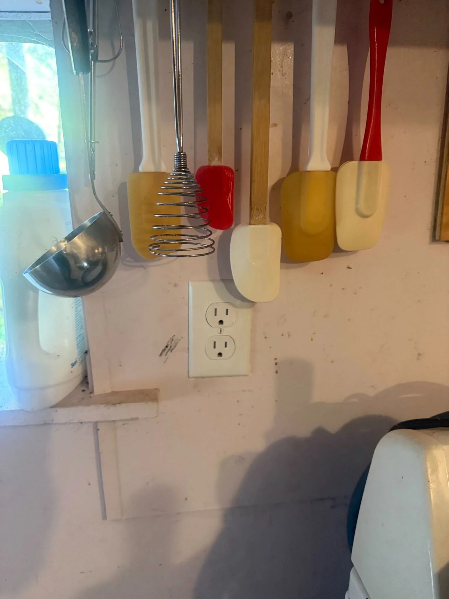 Residential outlet and electrical connection being tested during professional troubleshooting to verify safe and reliable power.