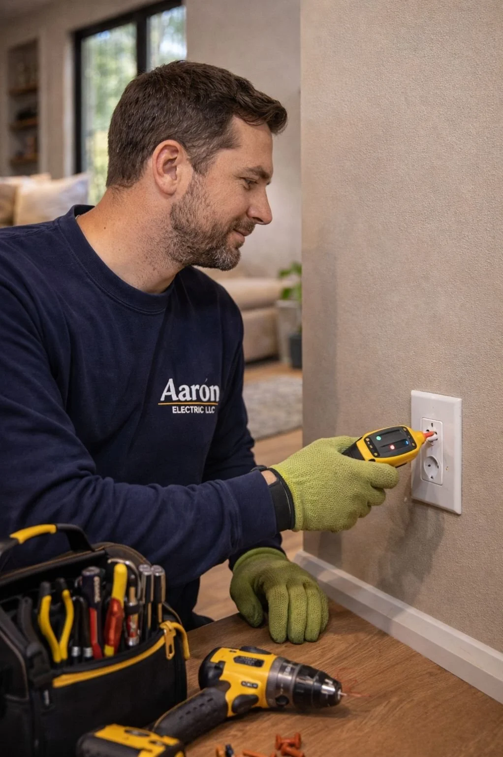 Contact Aaron Electric LLC for residential electrical repair and installation services in Pierce County WA including Tacoma Puyallup Lakewood