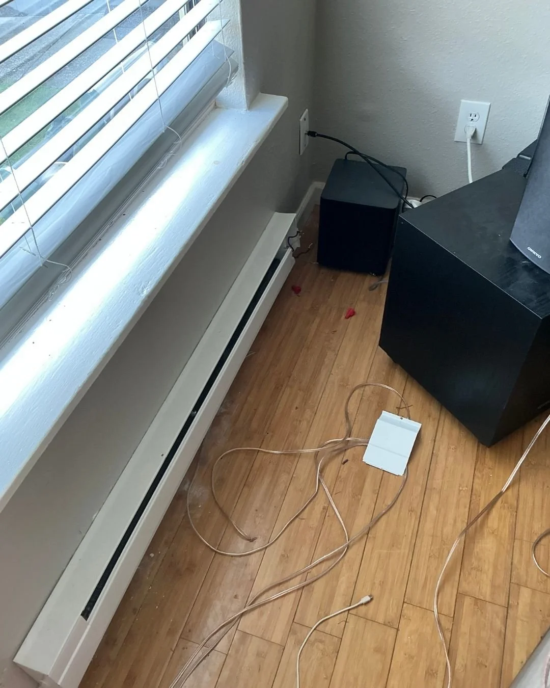 Baseboard heater electrical installation in Tacoma WA with dedicated circuit by Aaron Electric LLC