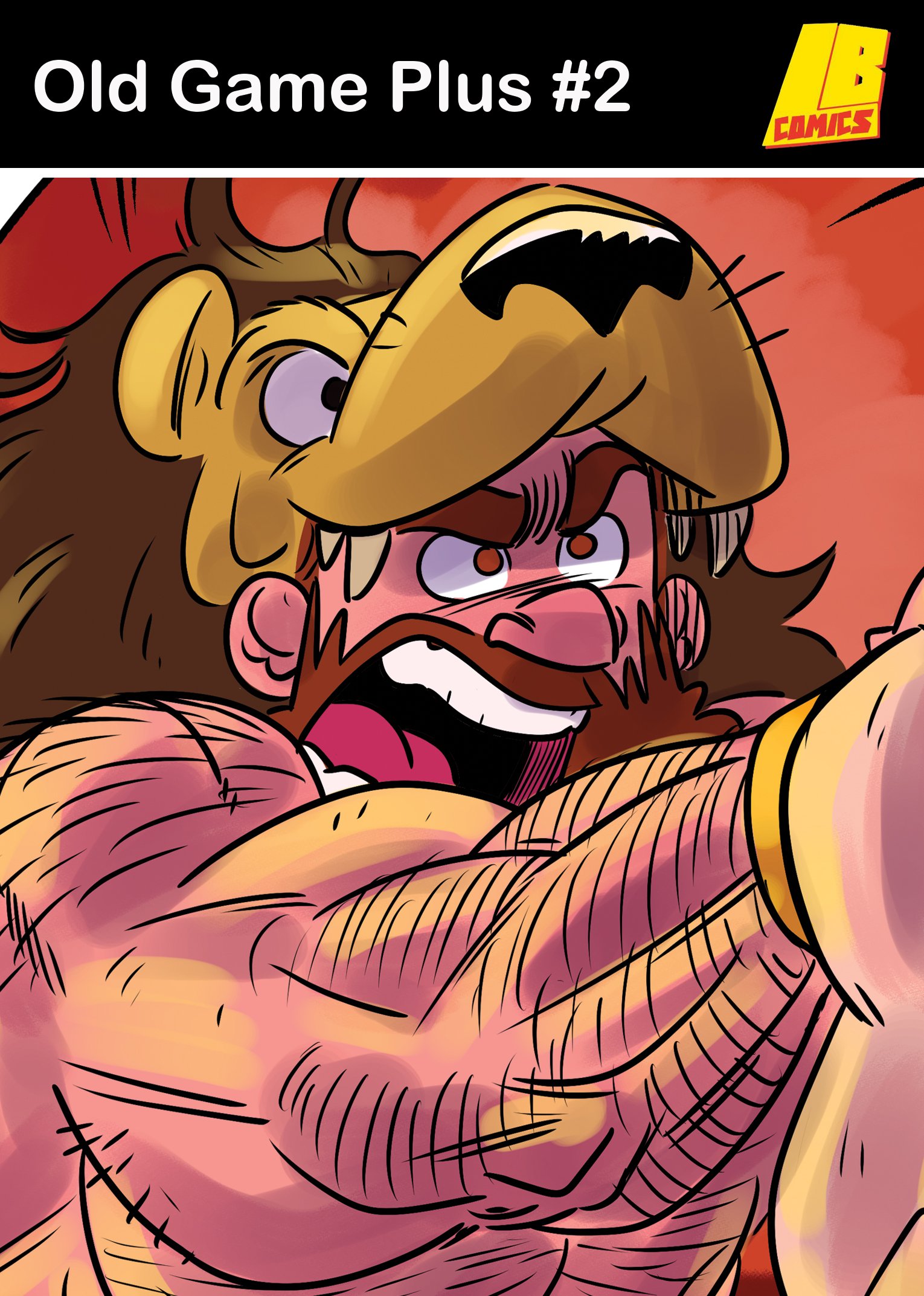 Old Game Plus #2 mock Greek Hero cover
