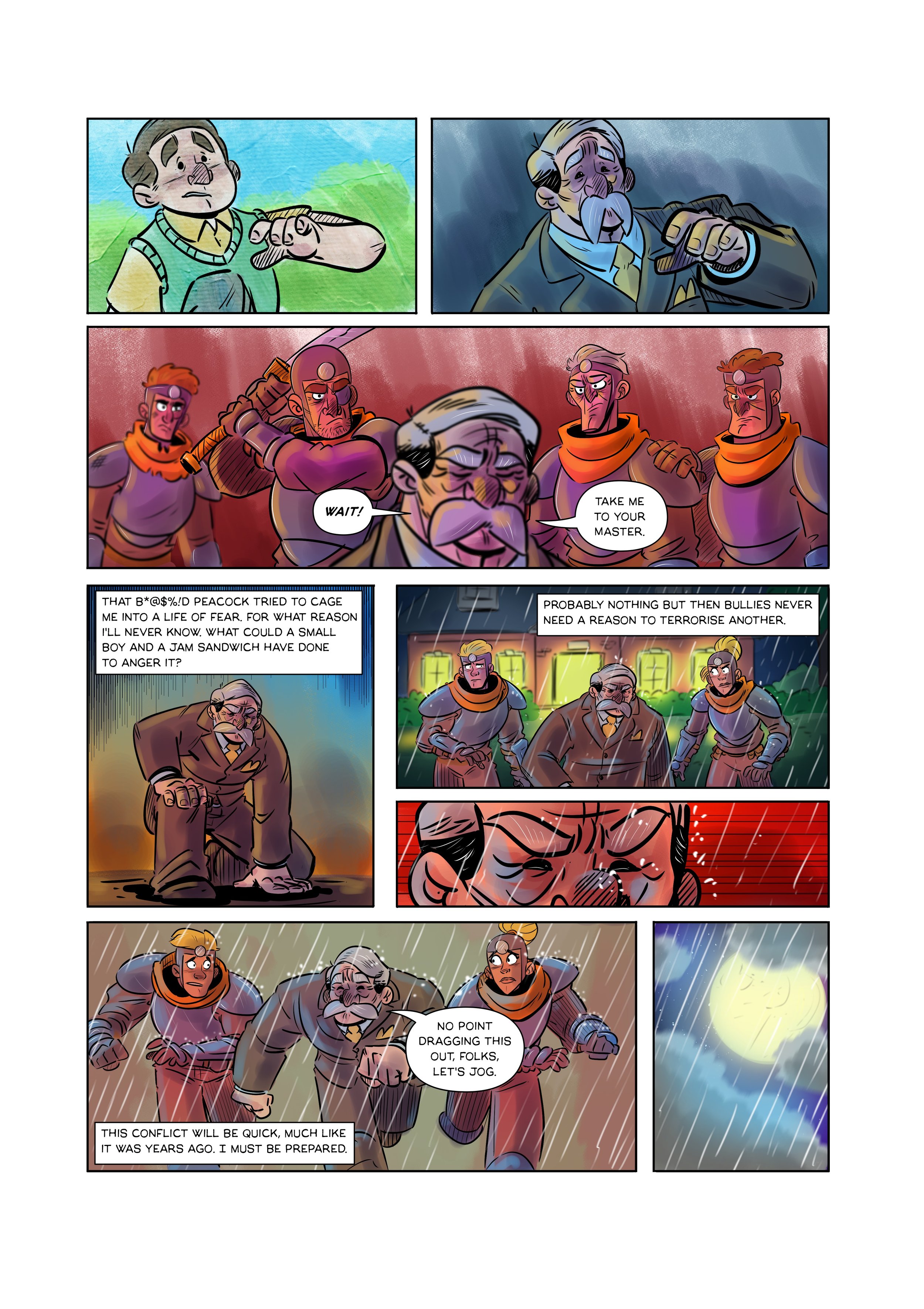 The Old Man & The Peacock Page 5