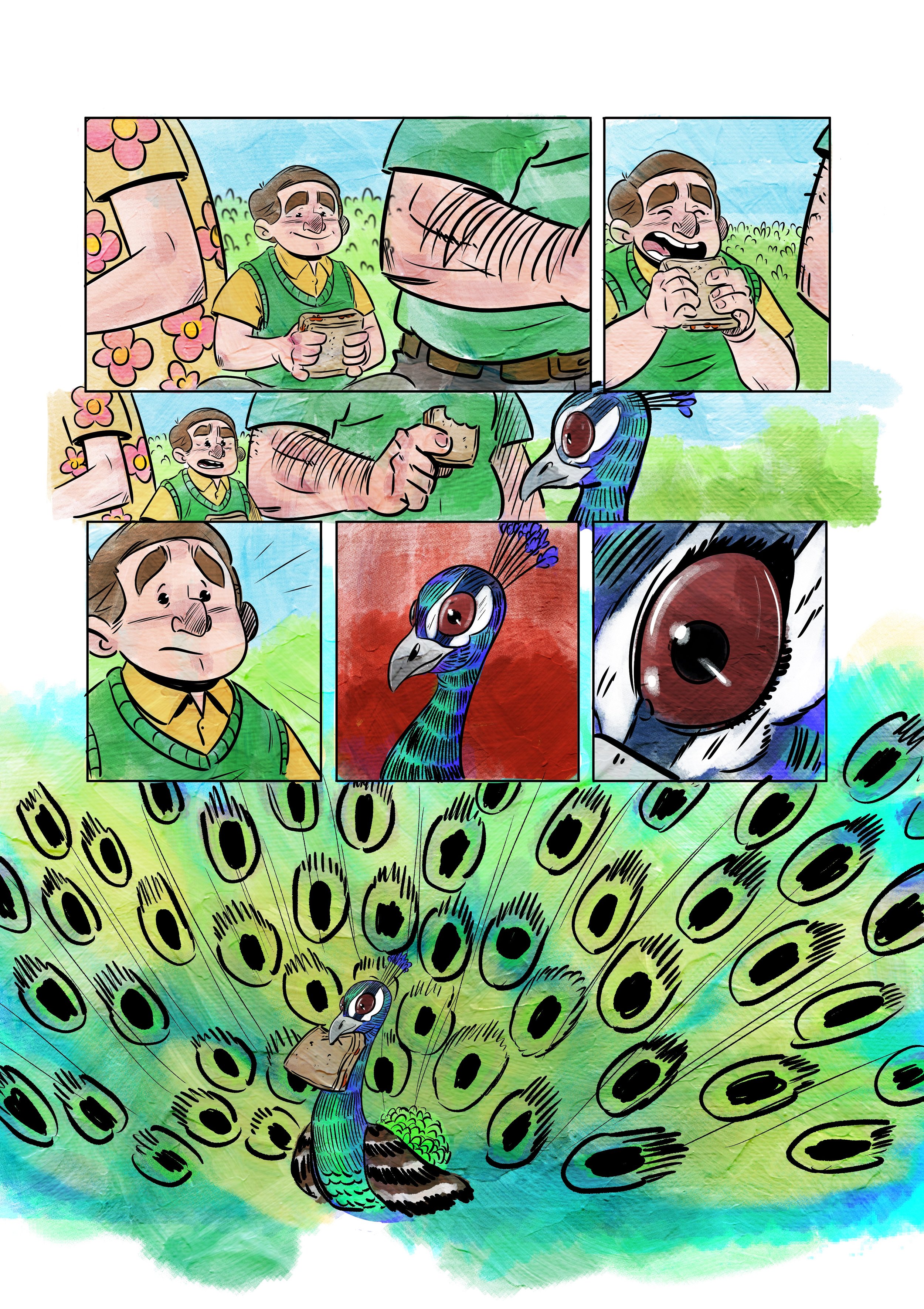 The Old Man & The Peacock Page 4