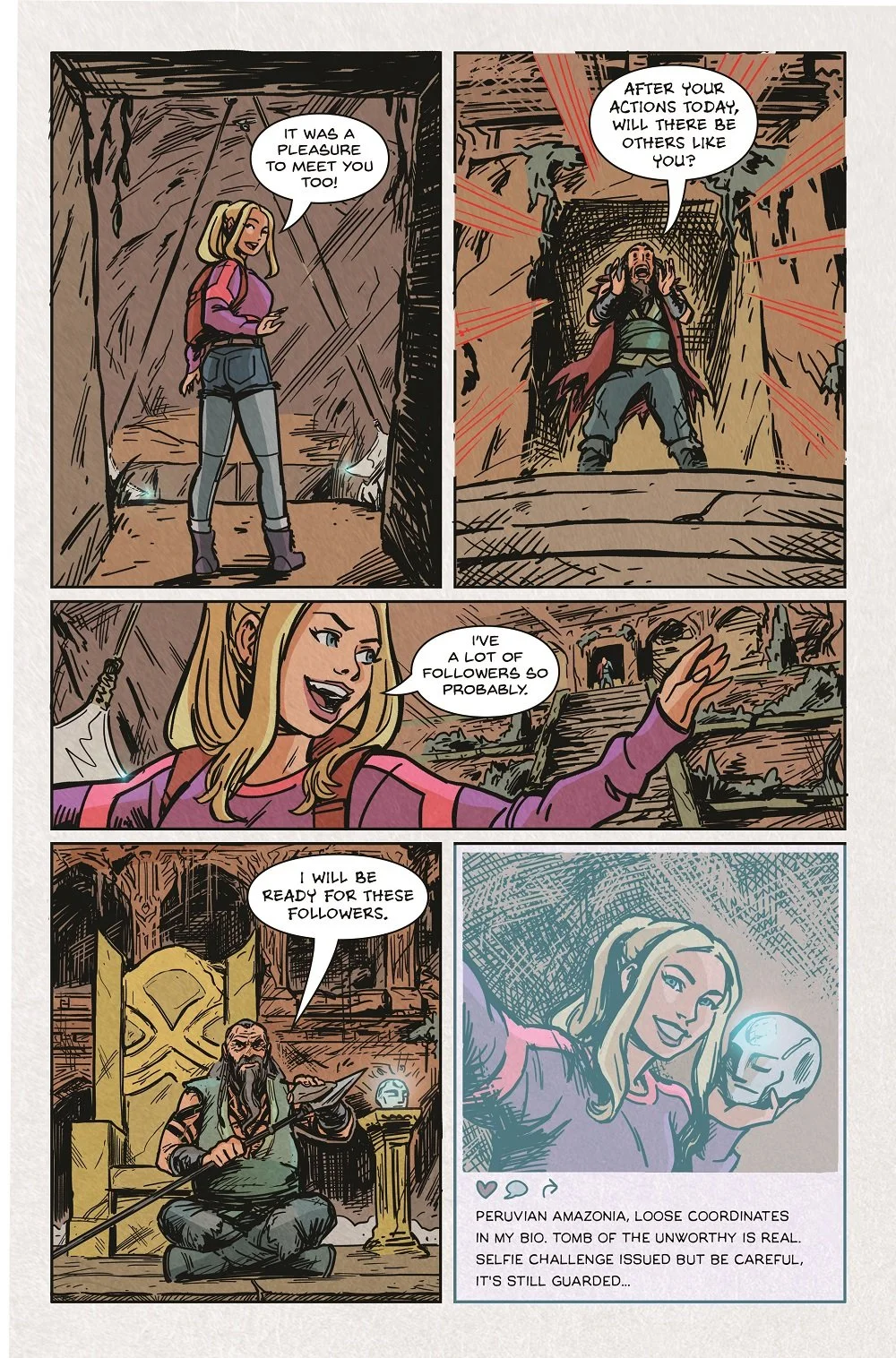 Tomb of the Unworthy Page 8