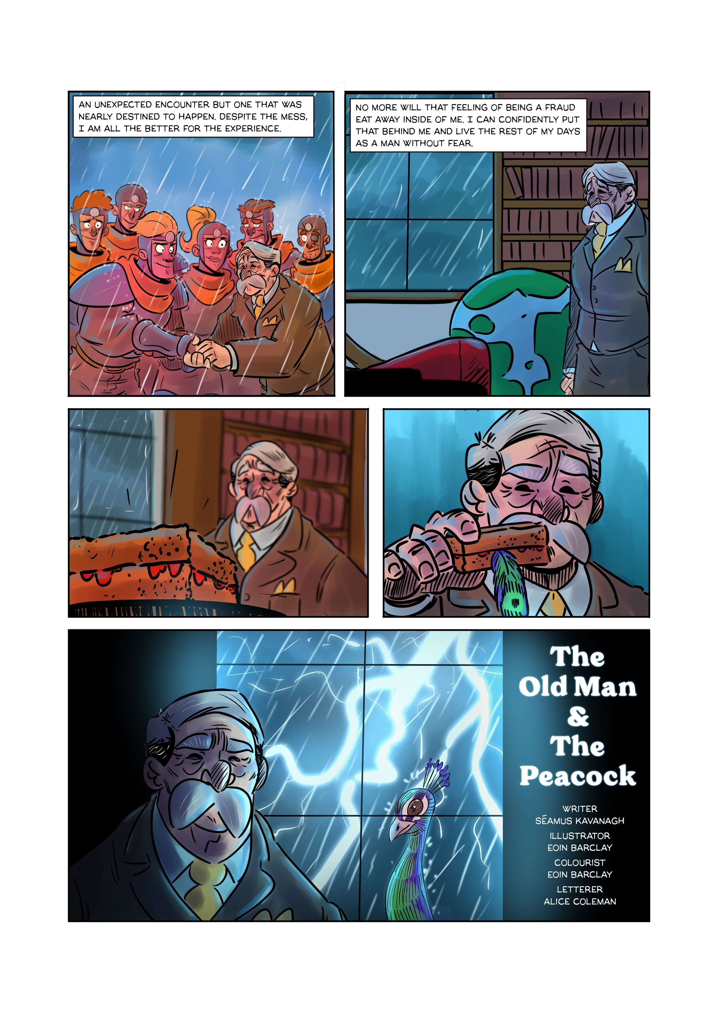 The Old Man & The Peacock Page 8