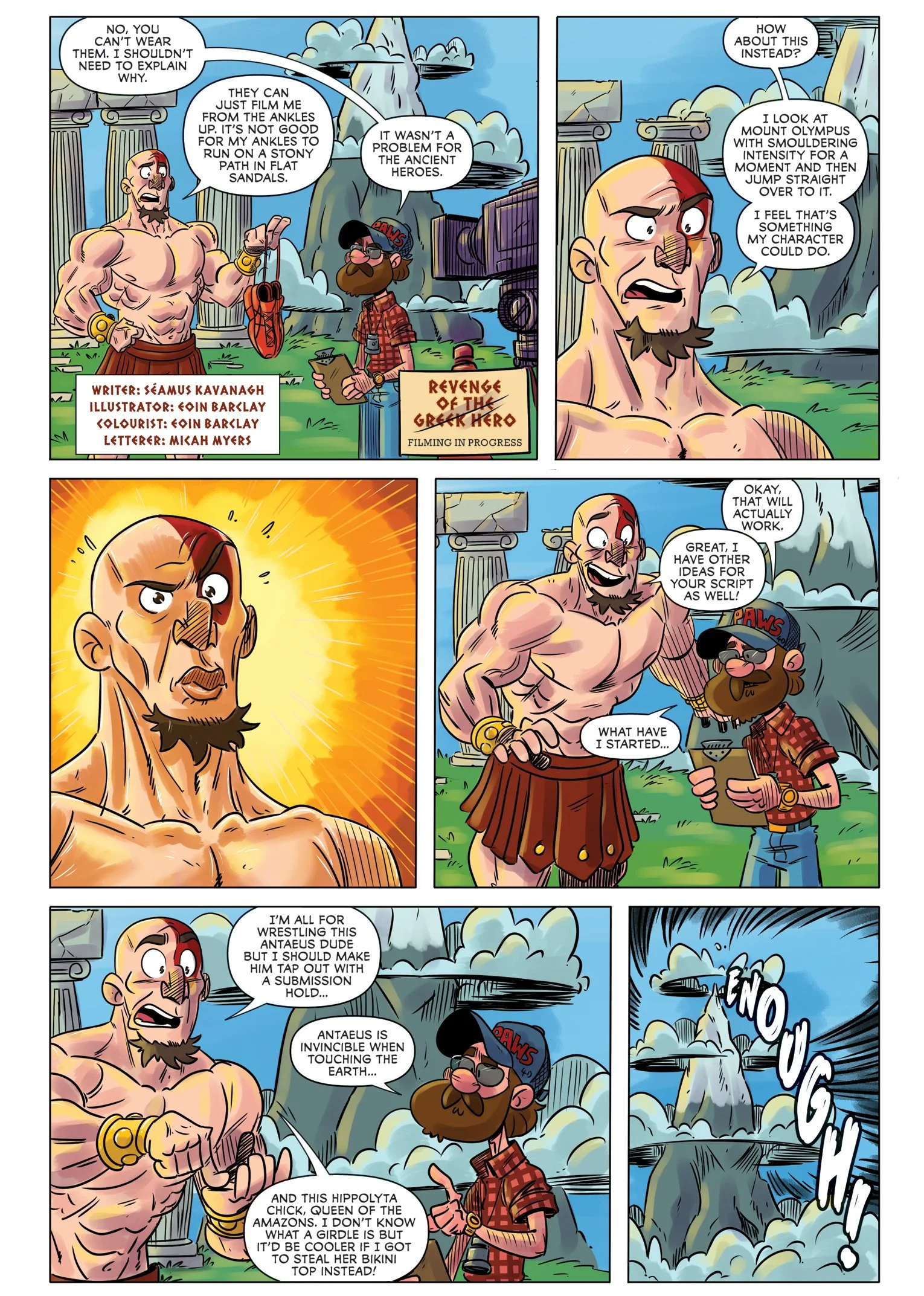 Revenge of the Greek Hero - Page 1