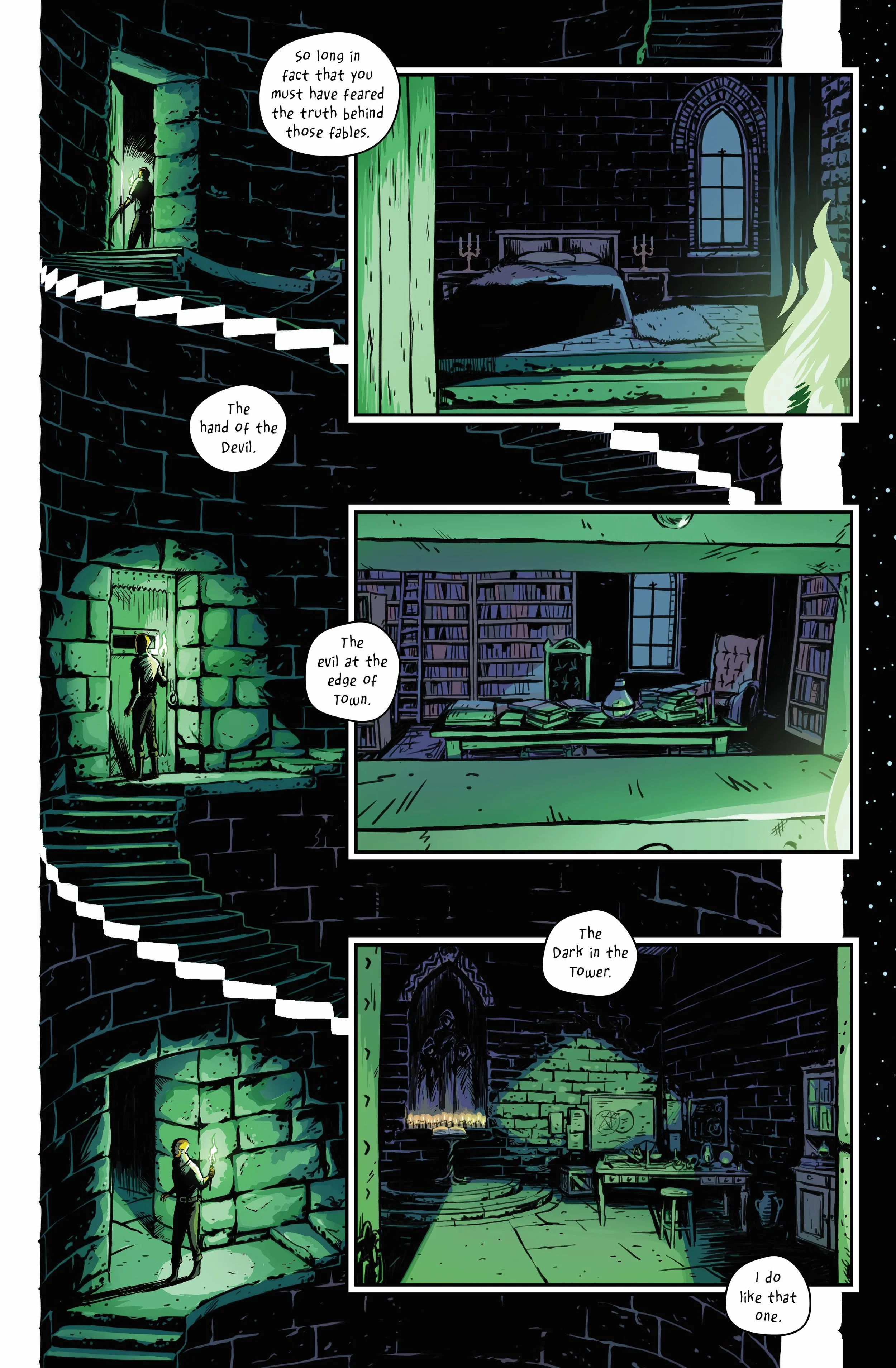 The Dark in the Tower preview page 6 of 6