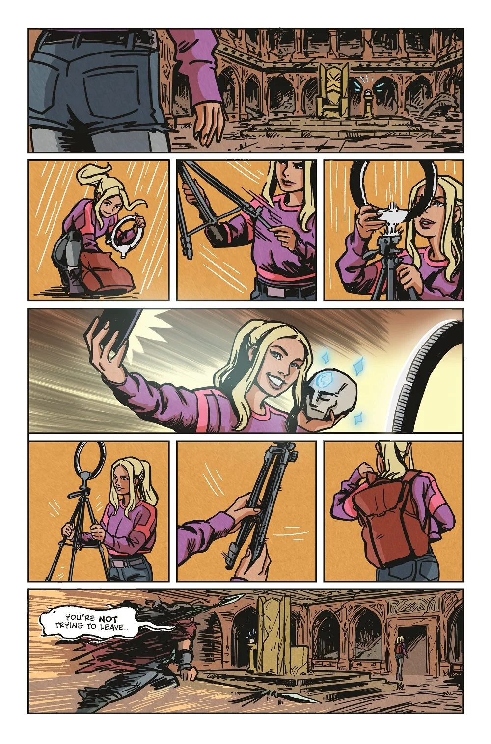 Tomb of the Unworthy Page 2