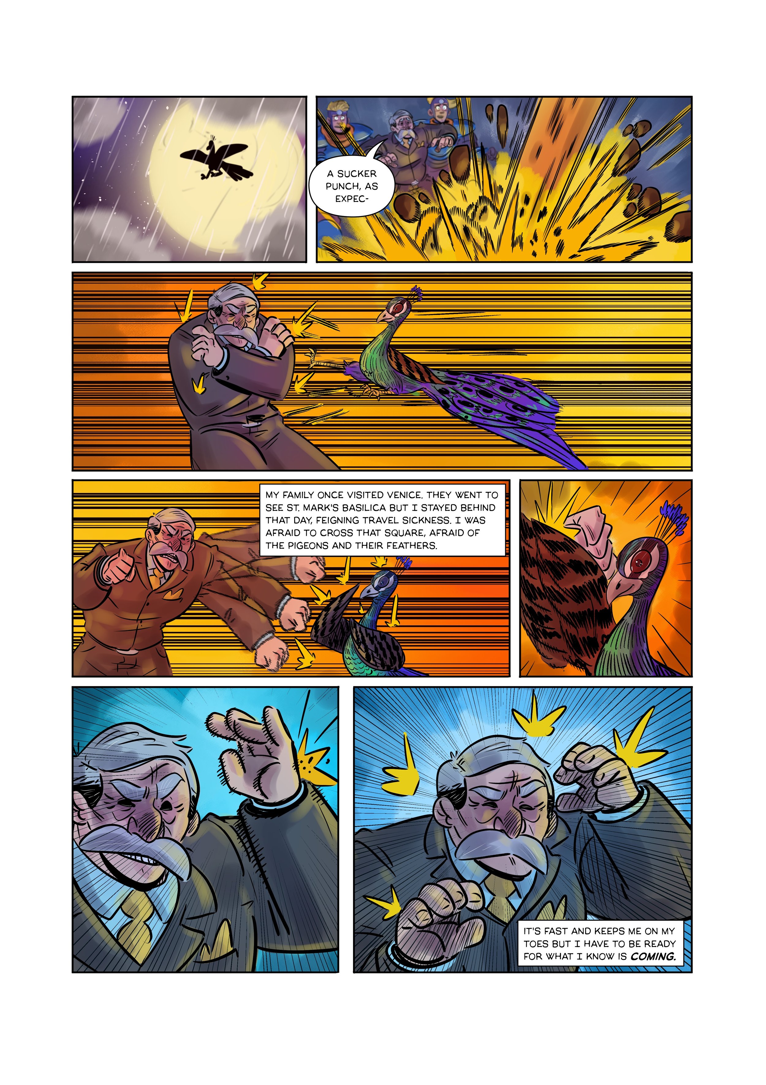 The Old Man & The Peacock Page 6
