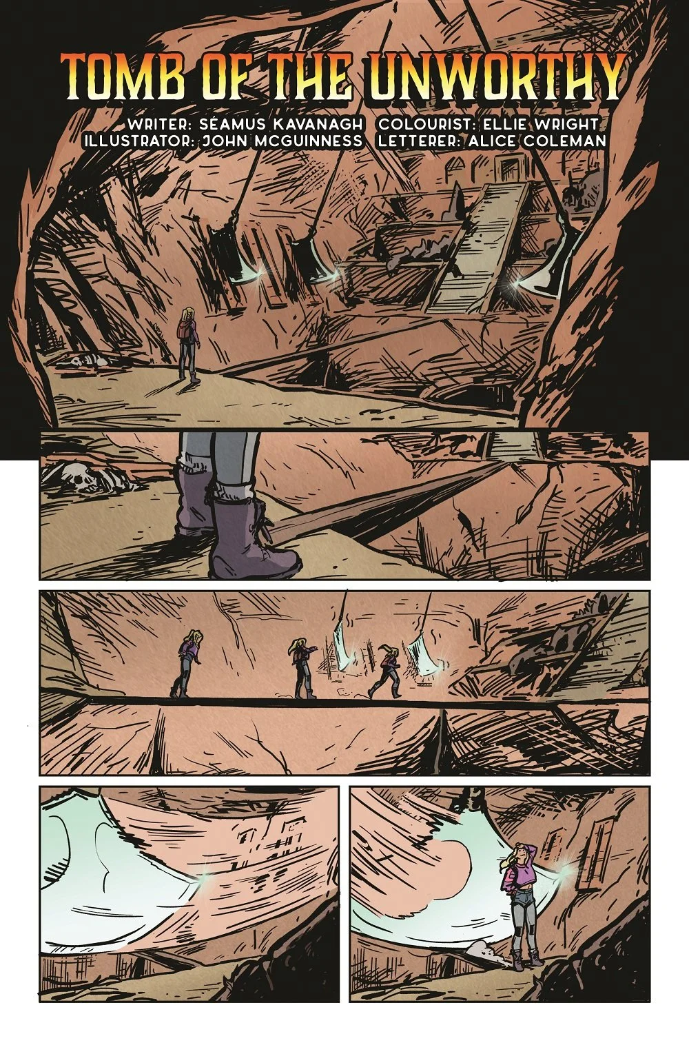 Tomb of the Unworthy Page 1