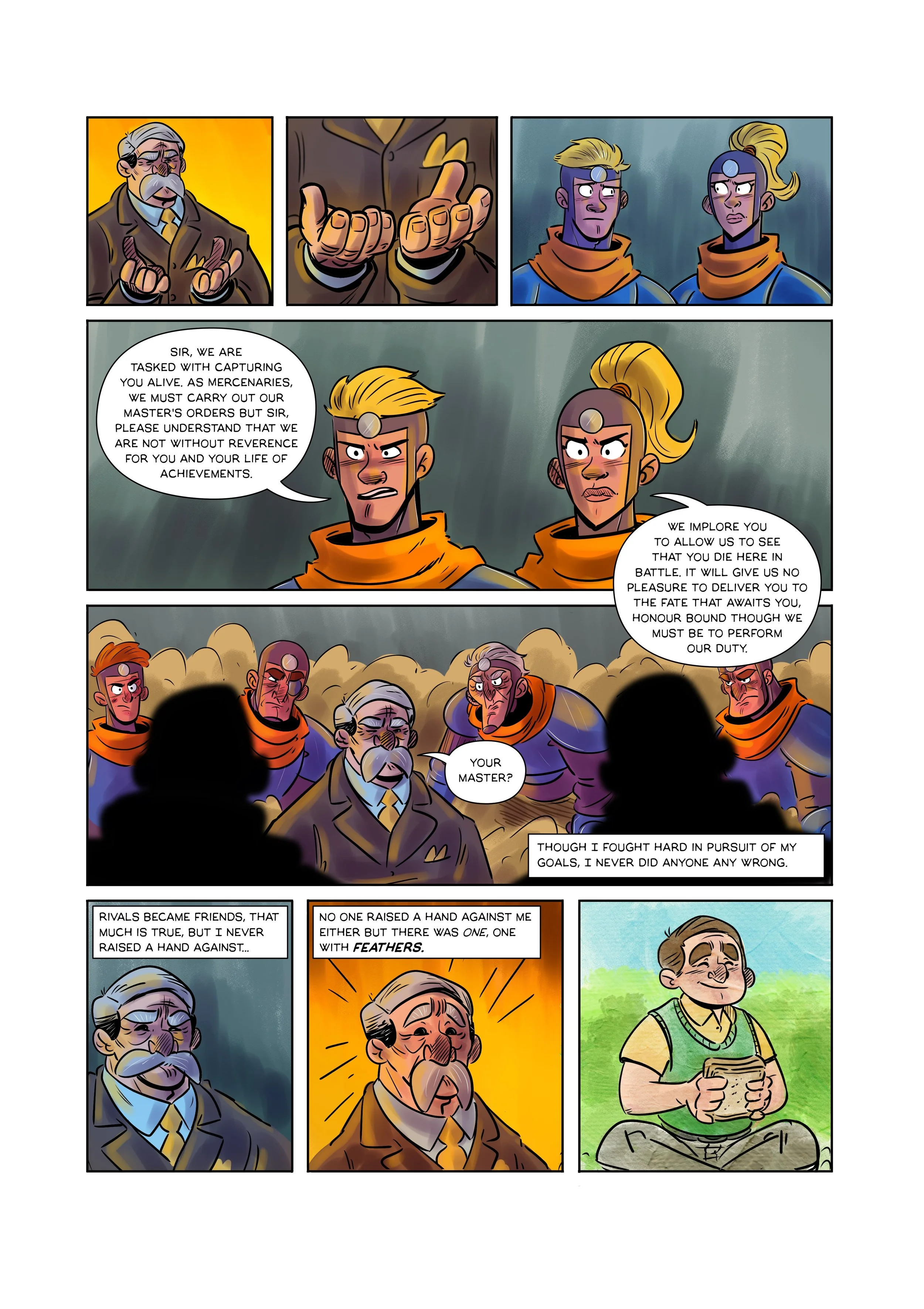 The Old Man & The Peacock Page 3