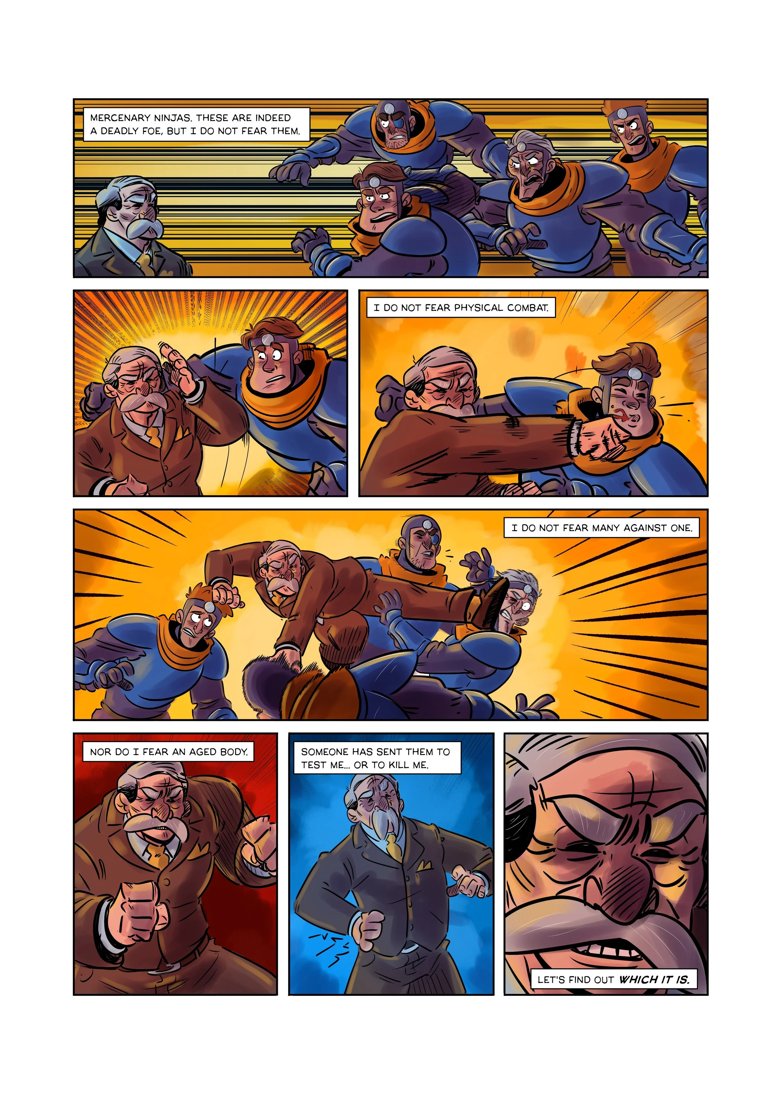 The Old Man & The Peacock Page 2