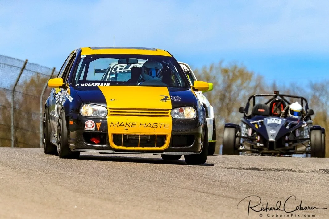 🎺Best sounding race car we ever owned.😎

Volkswagen Golf R32.
24 valve VR6 &mdash; 3.2L all wheel drive monster.

Anyone who&rsquo;s heard a VR6 at full throttle knows exactly what we mean. Absolute music on track.🎶

As much as we loved this car, 