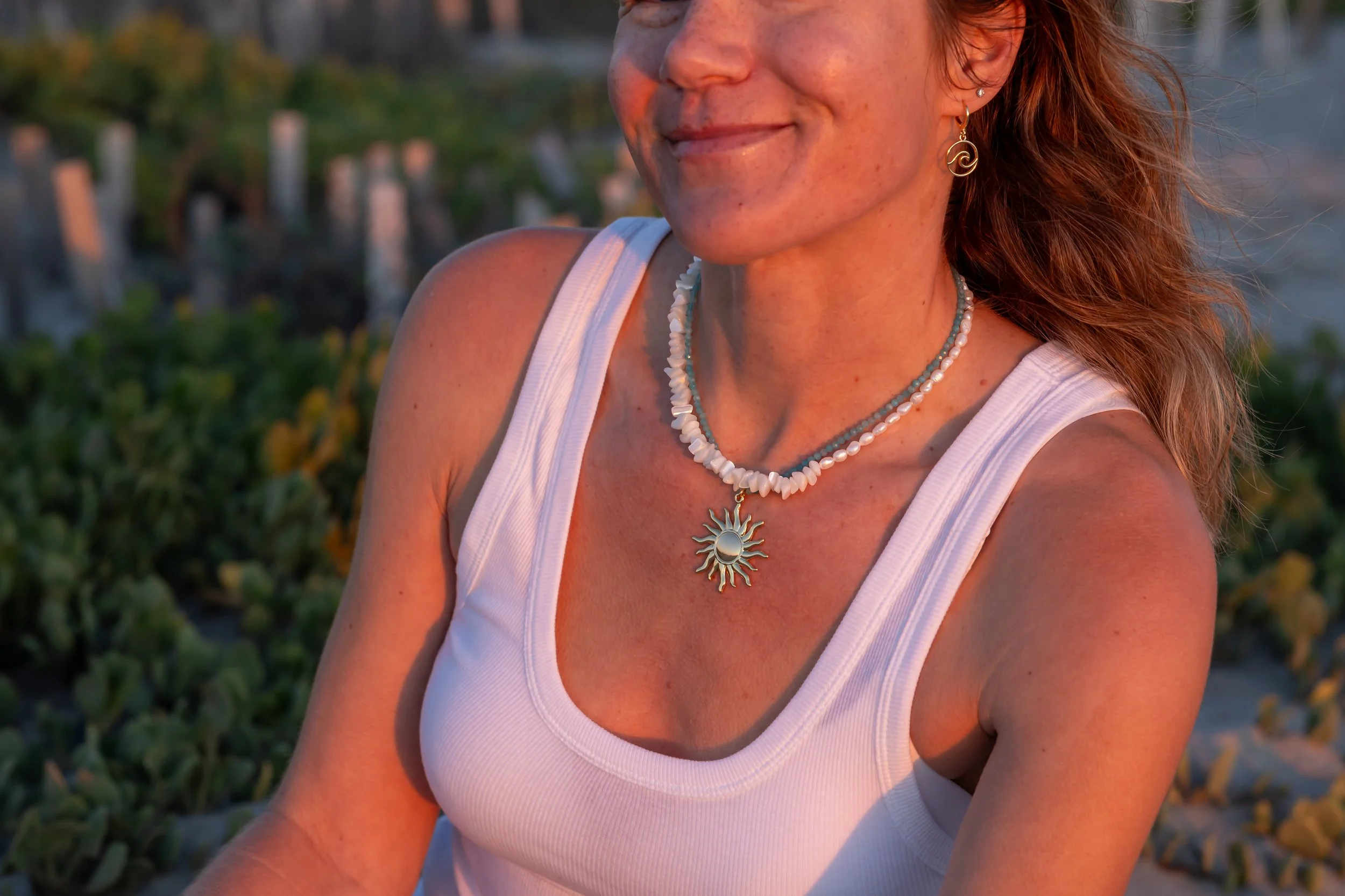 Twin Tides Necklace