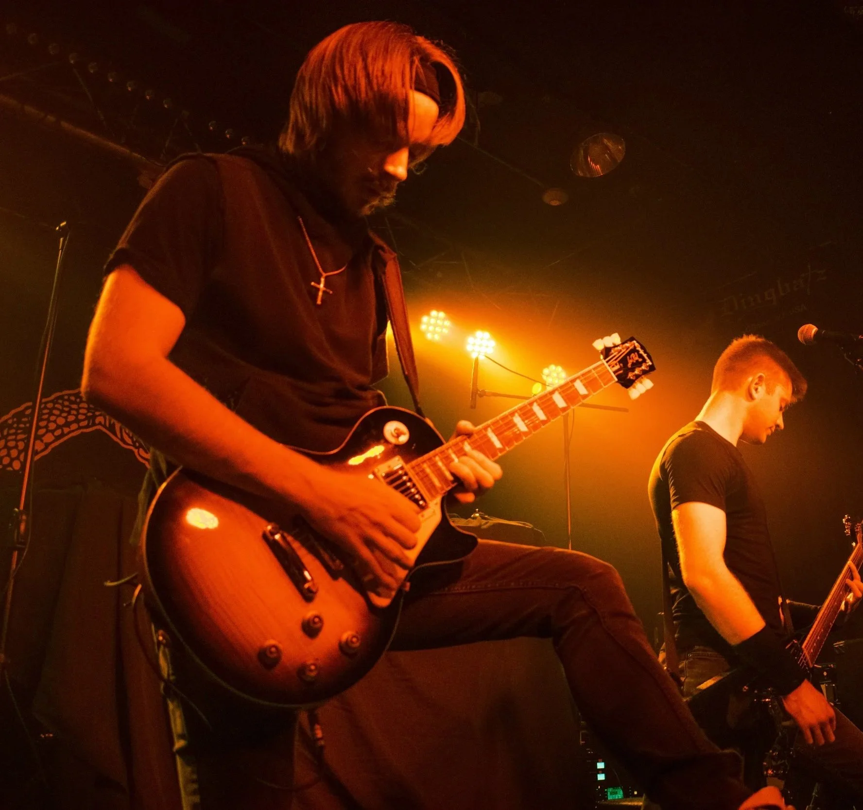 Guitarist  Ryan Hartell performing at Dingbatz in Clifton, NJ 