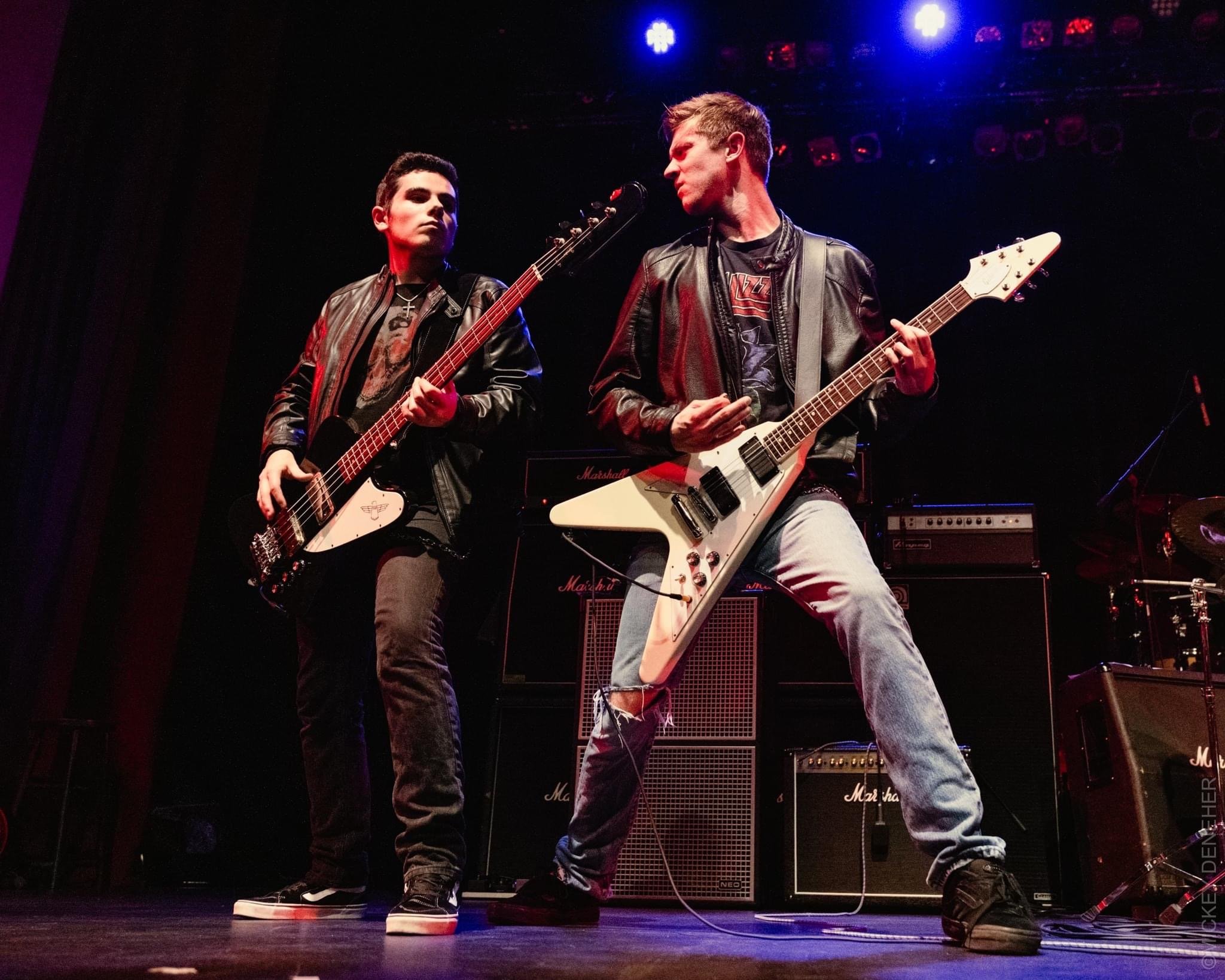 Bassist Anthony Schettino and Guitarist Johnny Iodice performing at The Paramount Hudson Valley Theater