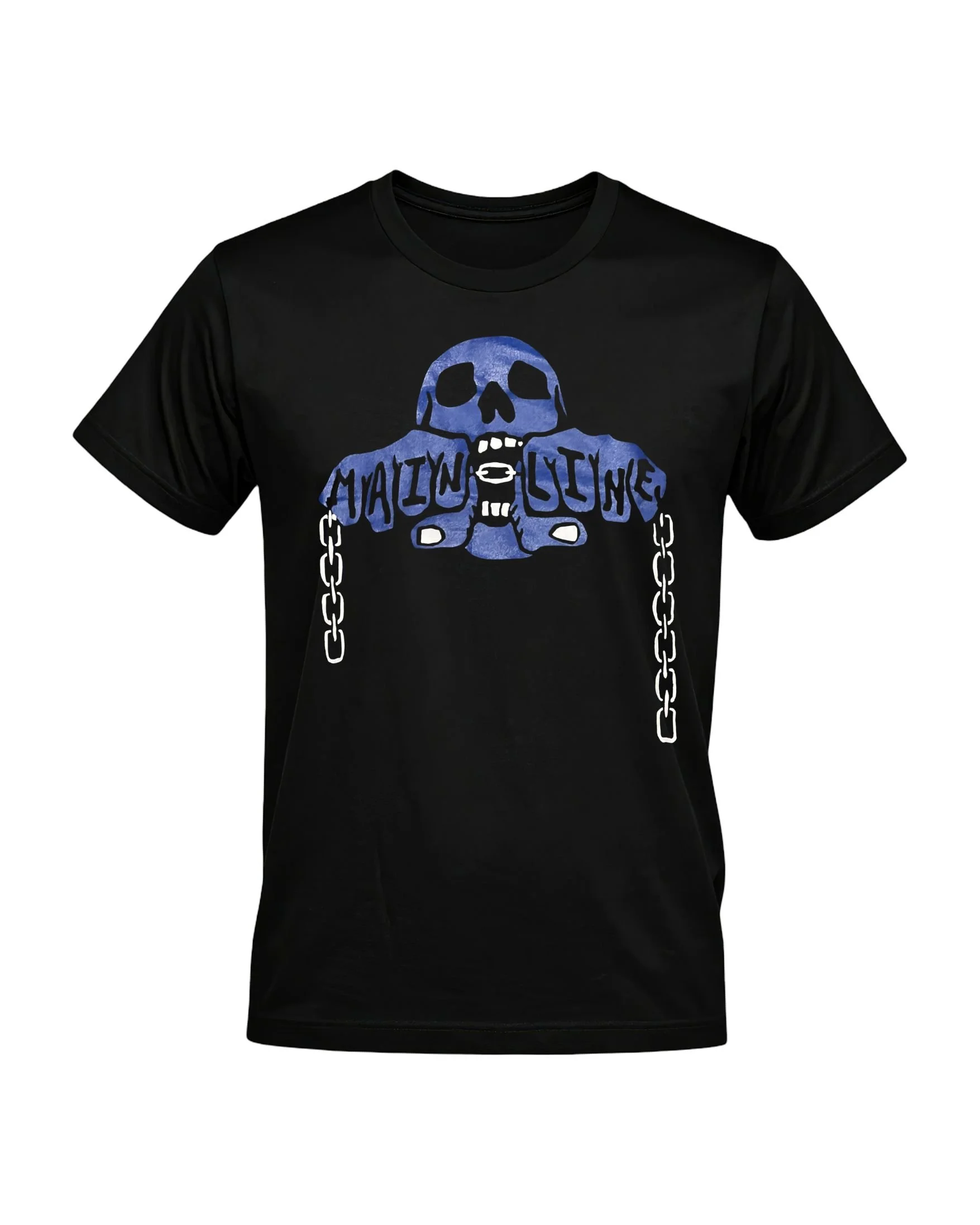 Blue Skull T-Shirt