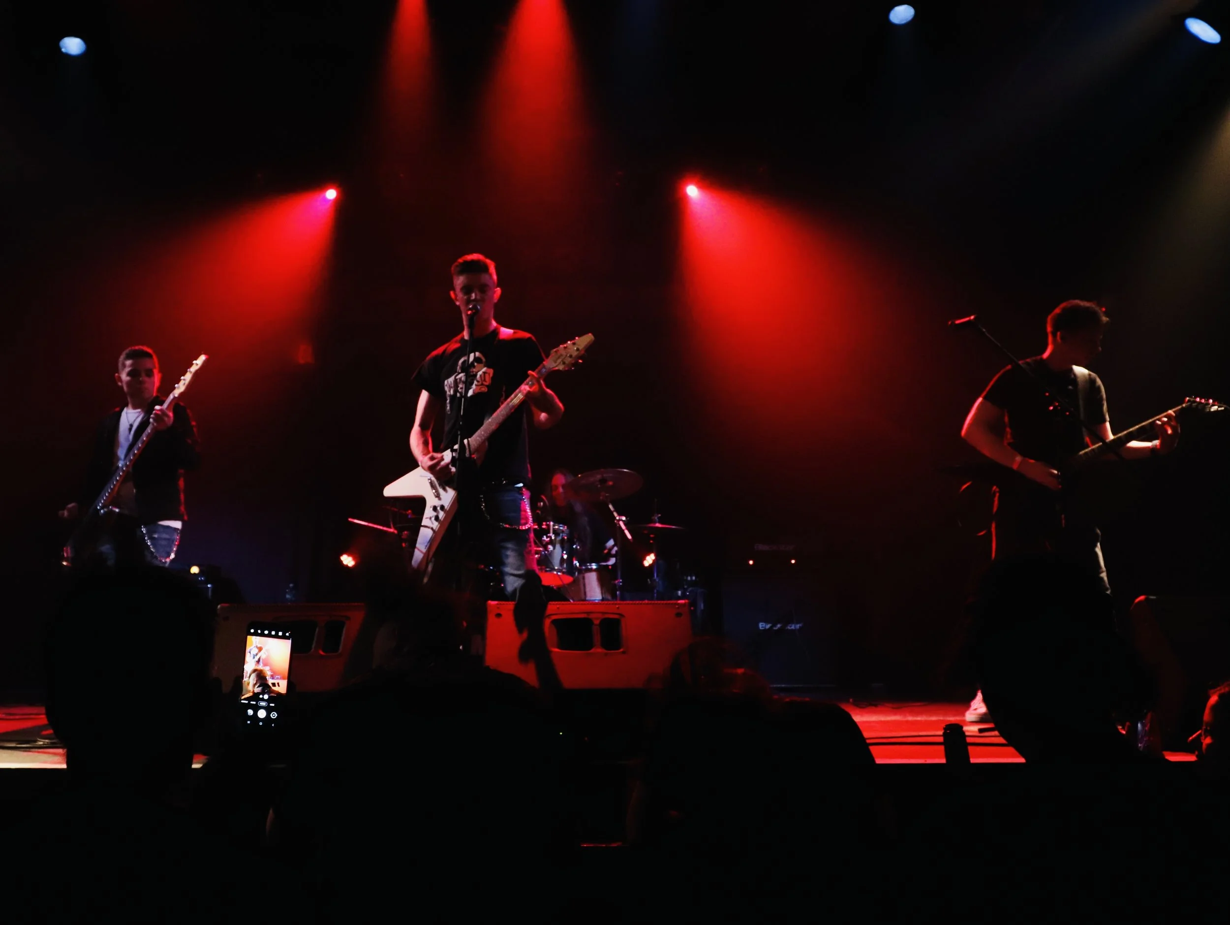 Mainline performing live at The Chance Theater.