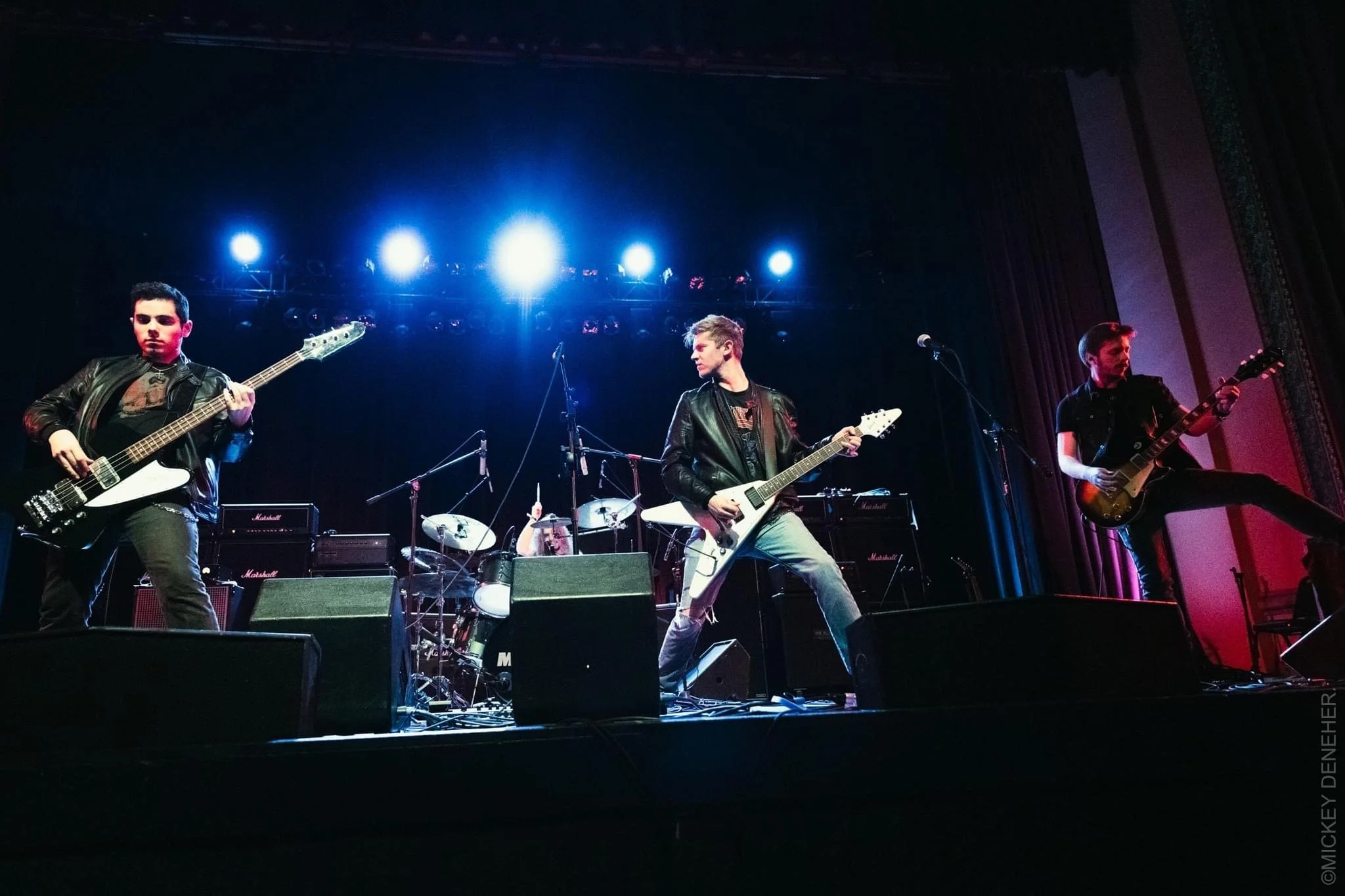 Mainline performing live on stage at The Paramount Hudson Valley Theater in Peekskill, NY 