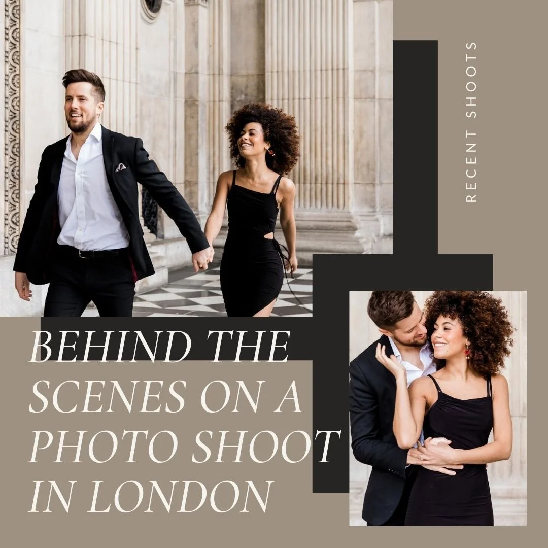 A love celebration photoshoot in London with Natalie and John