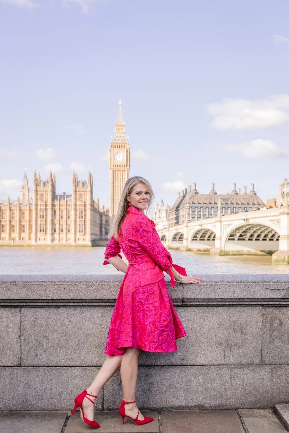 A Portrait session in the heart of London: Anne's Westminster Photoshoot