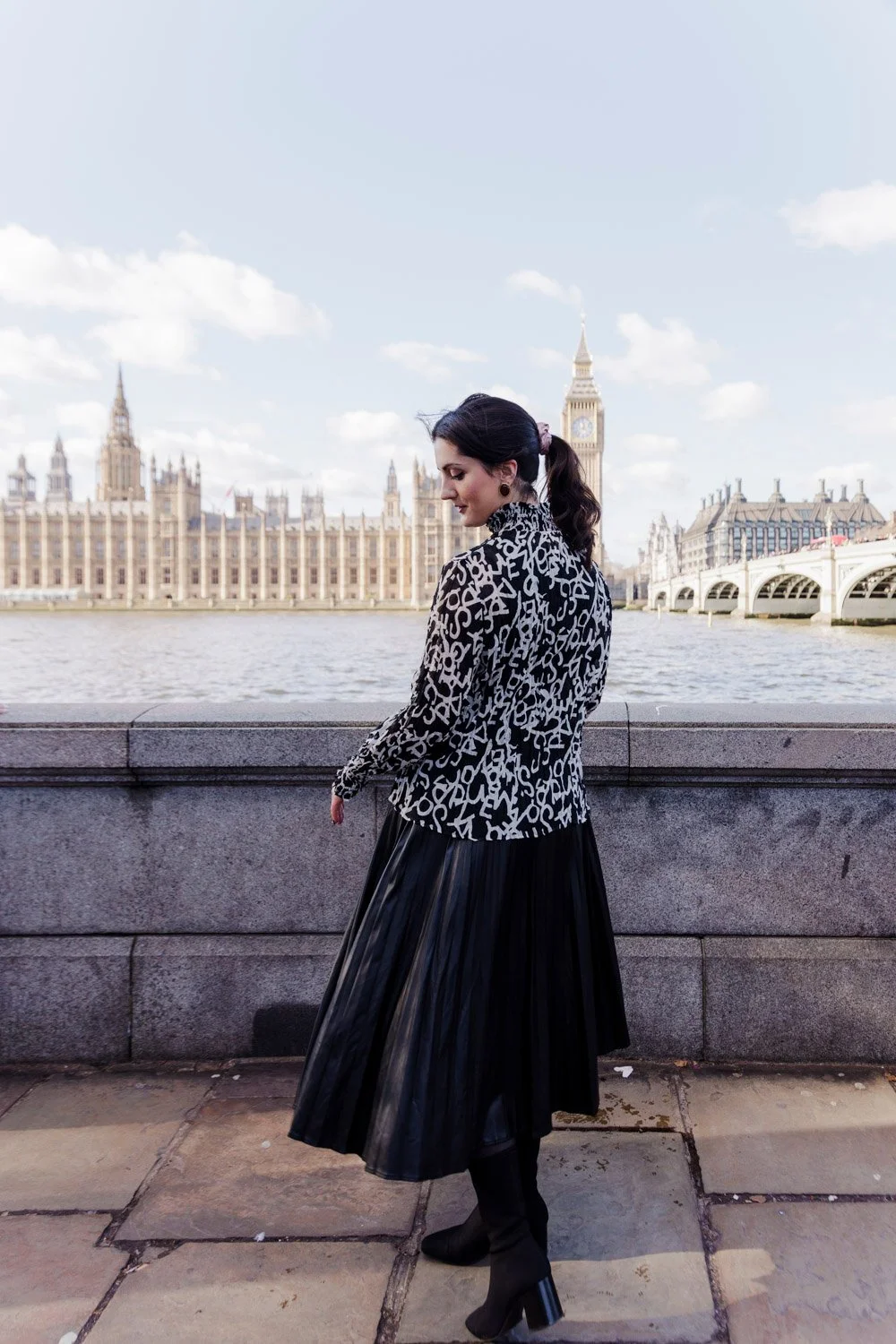 London through a different lens: A London portrait session in Westminster
