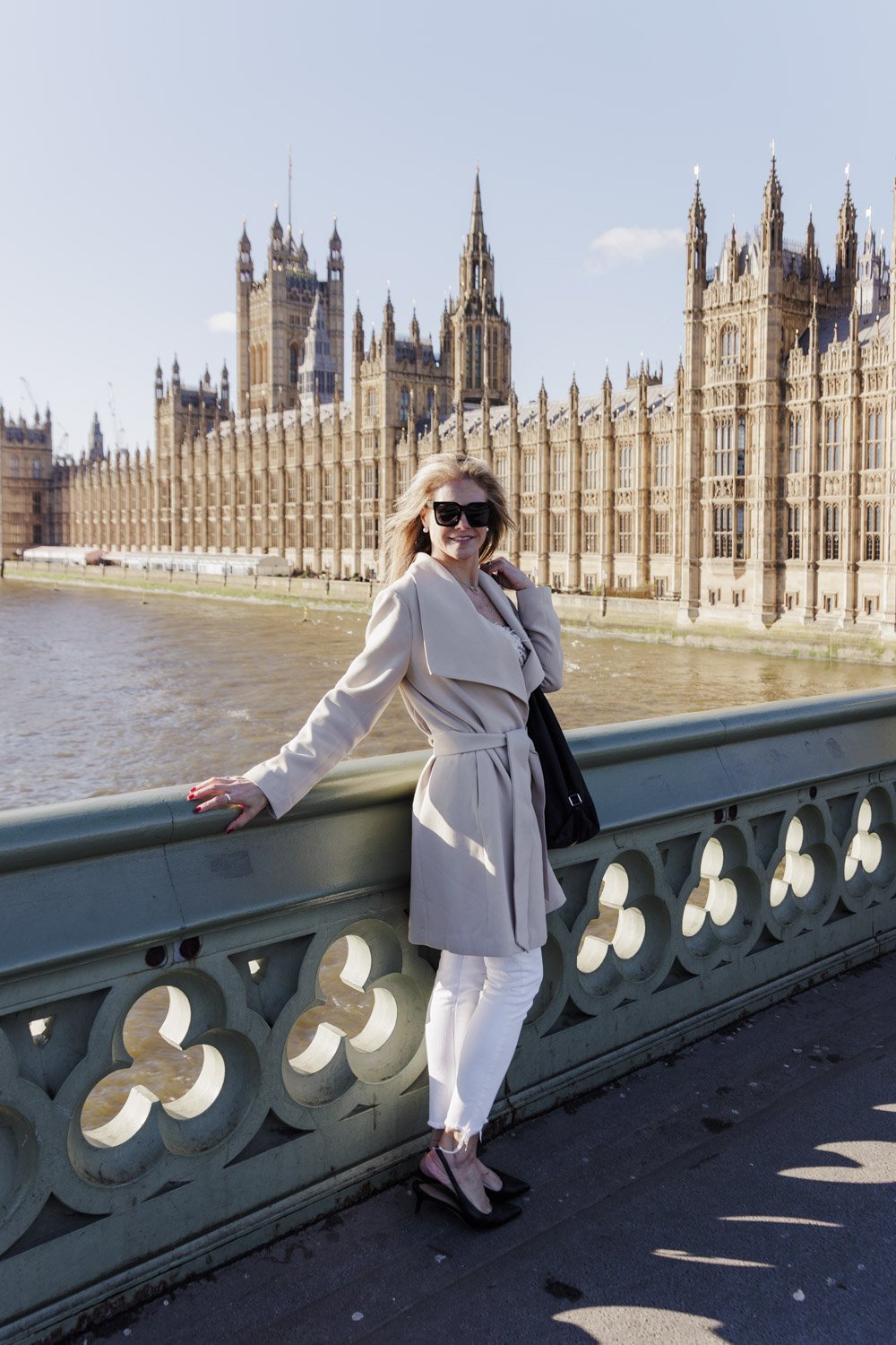 London Portrait Photo Shoot on Westminster brdige