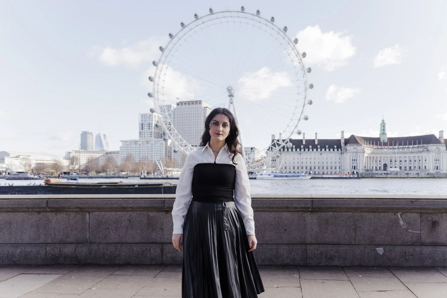 London Portrait session in London Westminster for Women solo traveller