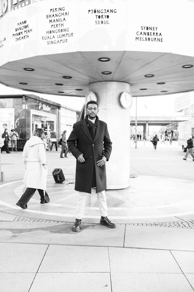 Berlin branding photographer men — editorial natural light