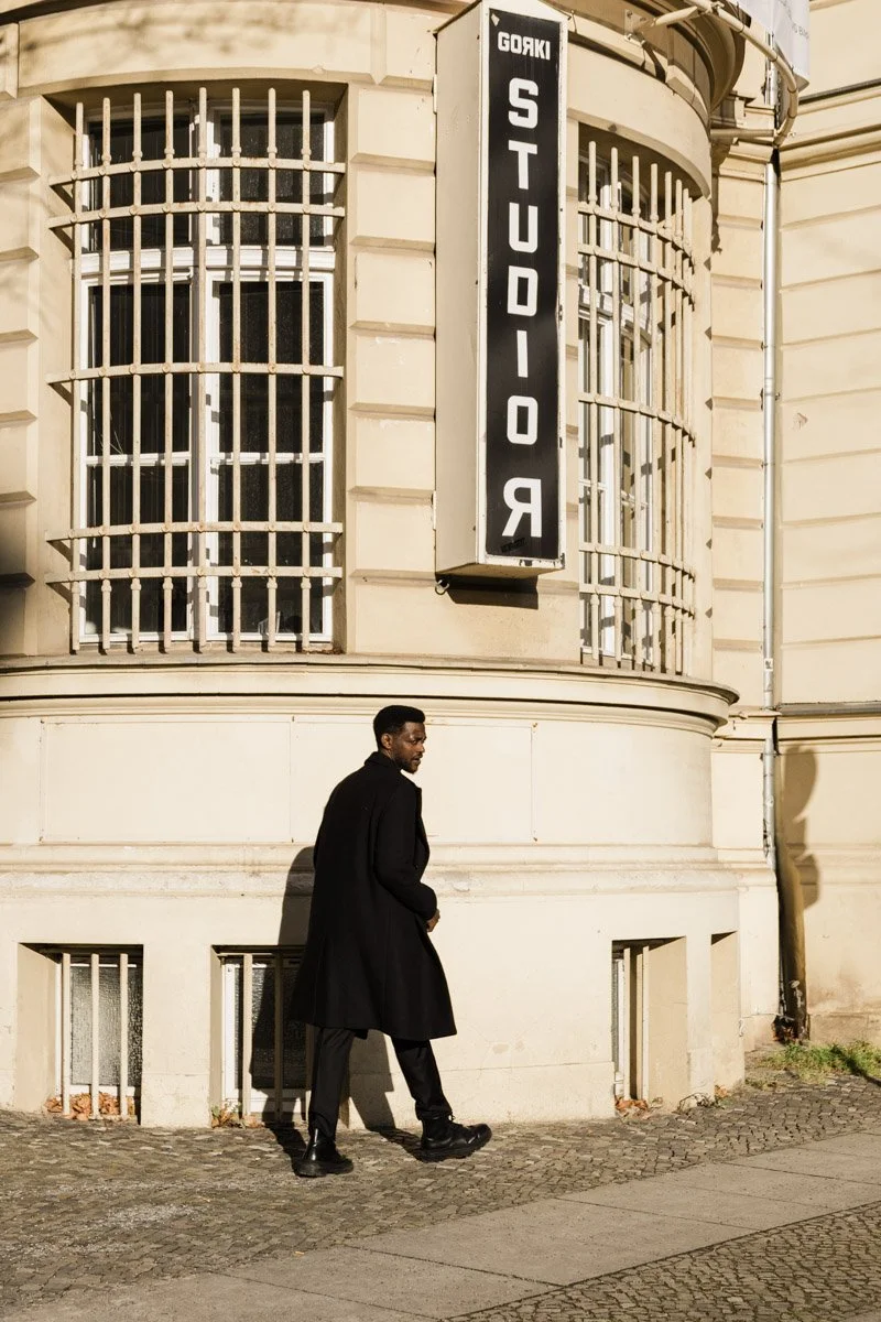 Male & Female personal branding Berlin outdoor portrait session