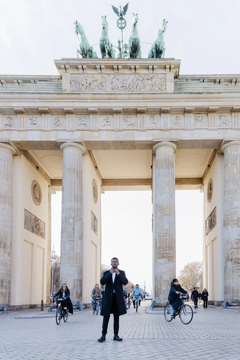 Berlin headshot photographer, man and woman creative personal branding