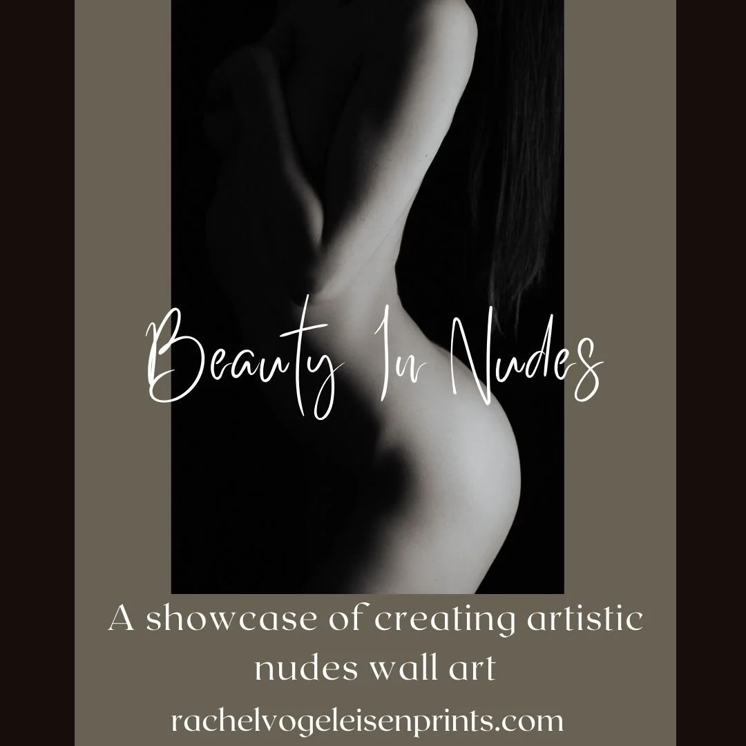 Beauty in fine art prints - a showcase of creating fine art nude print as wall art