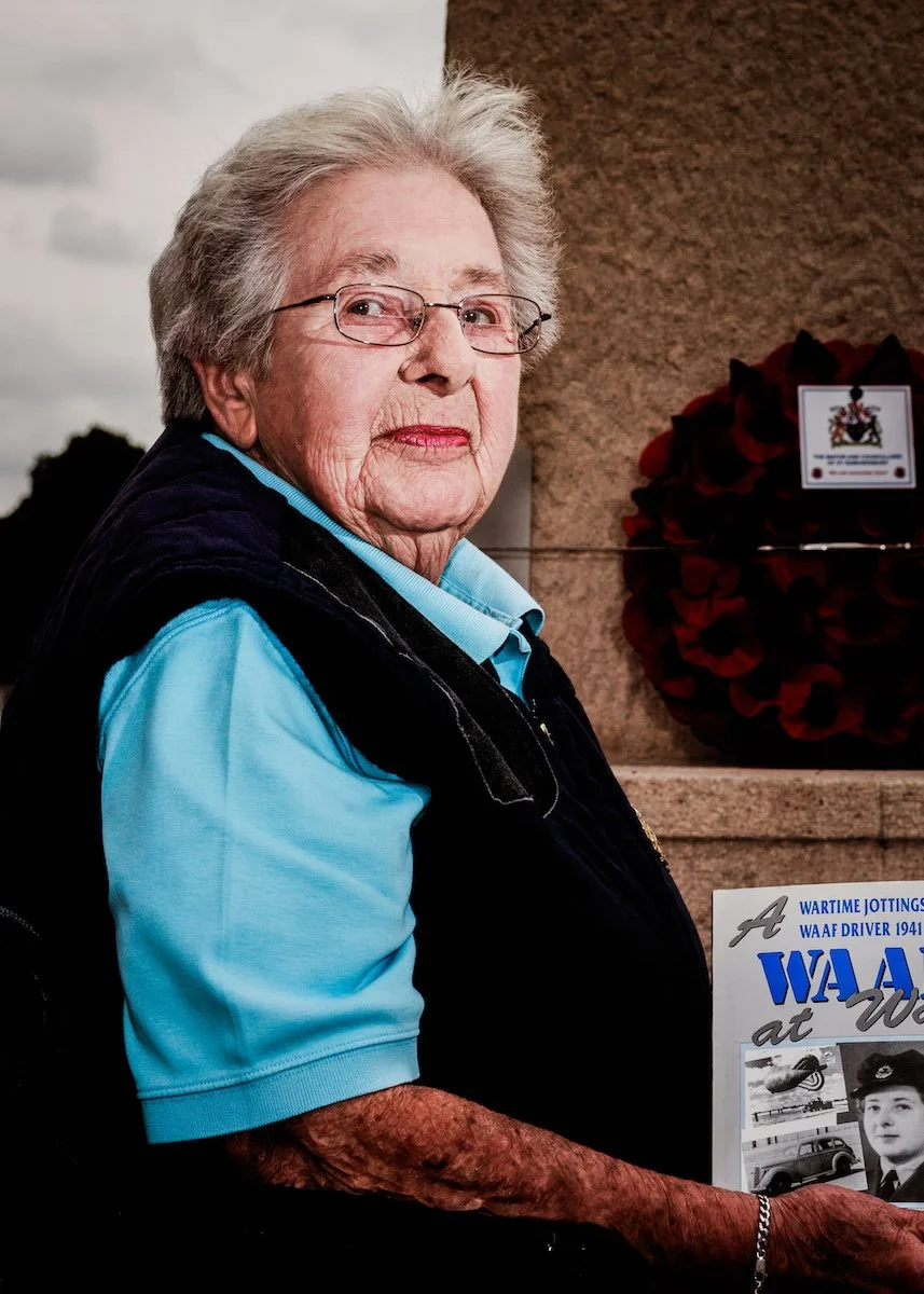 Portrait of women who served during World War Two