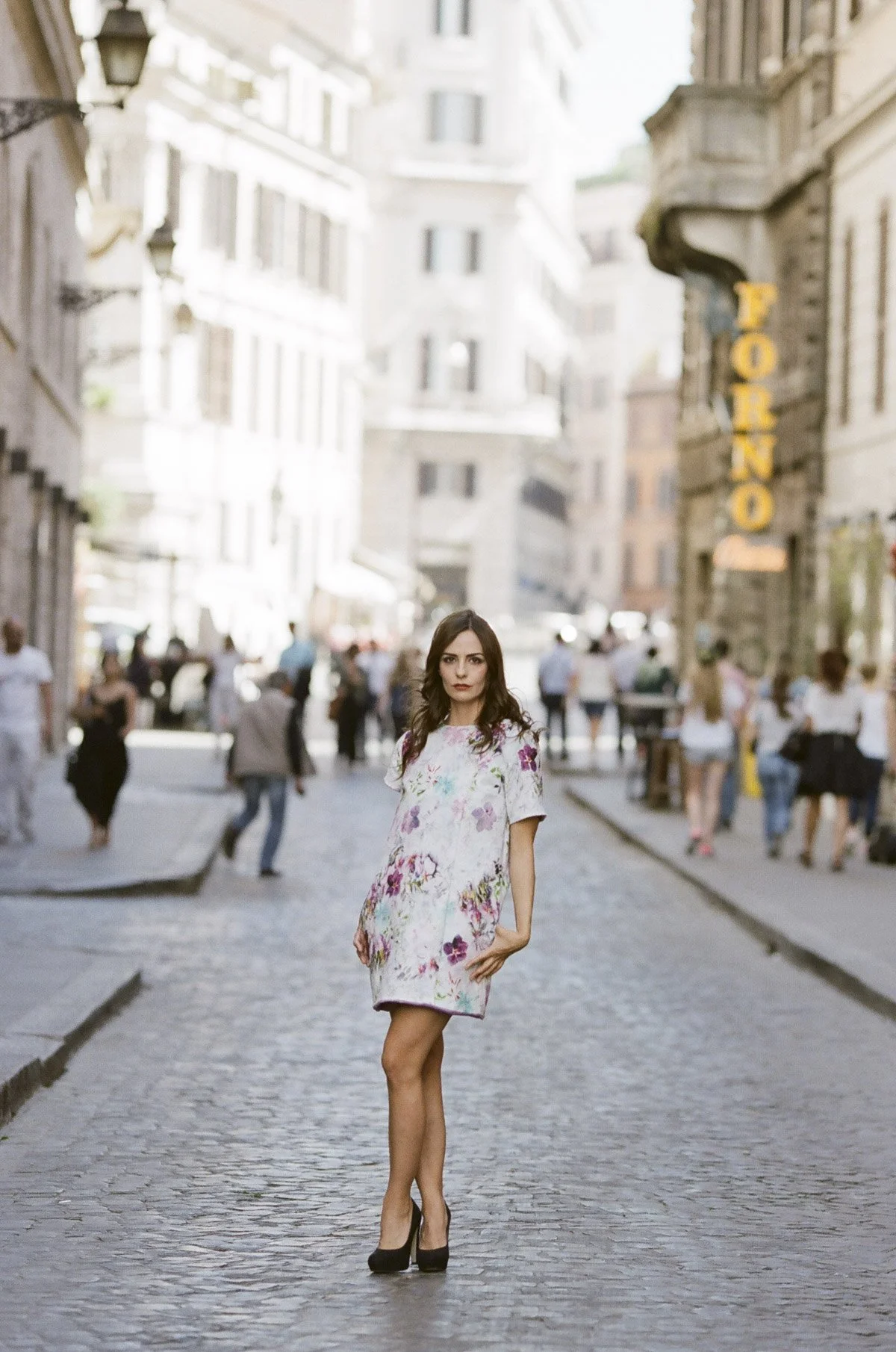 Portrait photoshoot in Rom italy