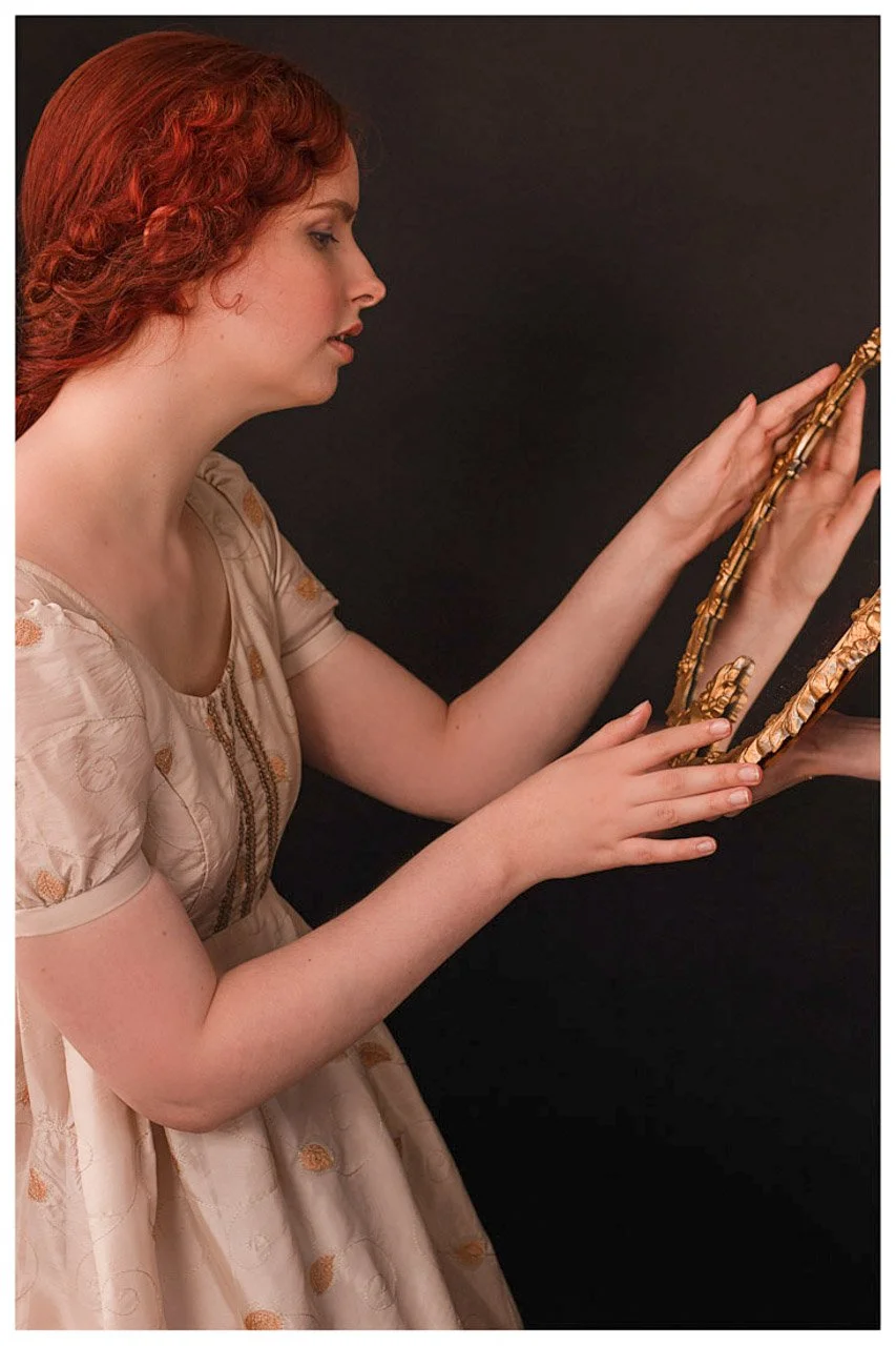 Fine Portrait Photography  - Women in Quiet Rebellion: Portrait of A Young Rebel Contemplating Herself