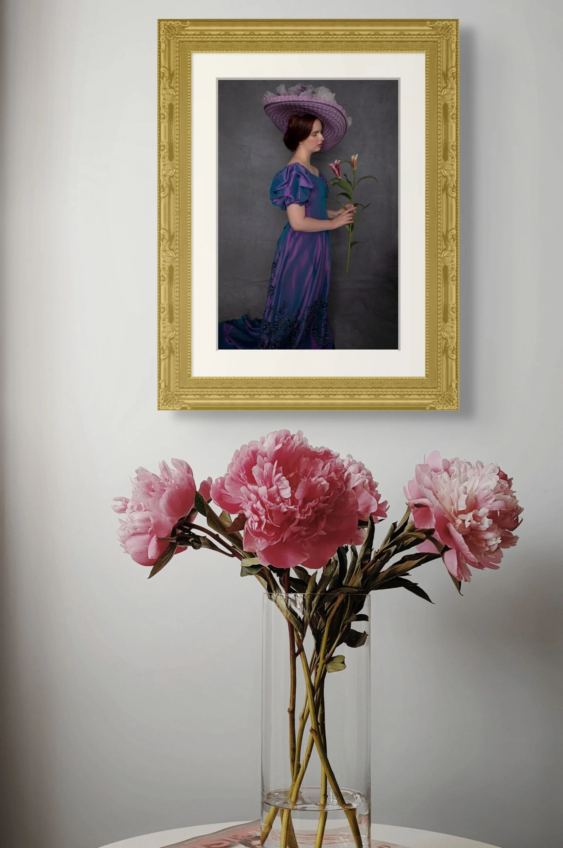 a quiet rebel with lilies fine art photography print- edward-8x12.jpg