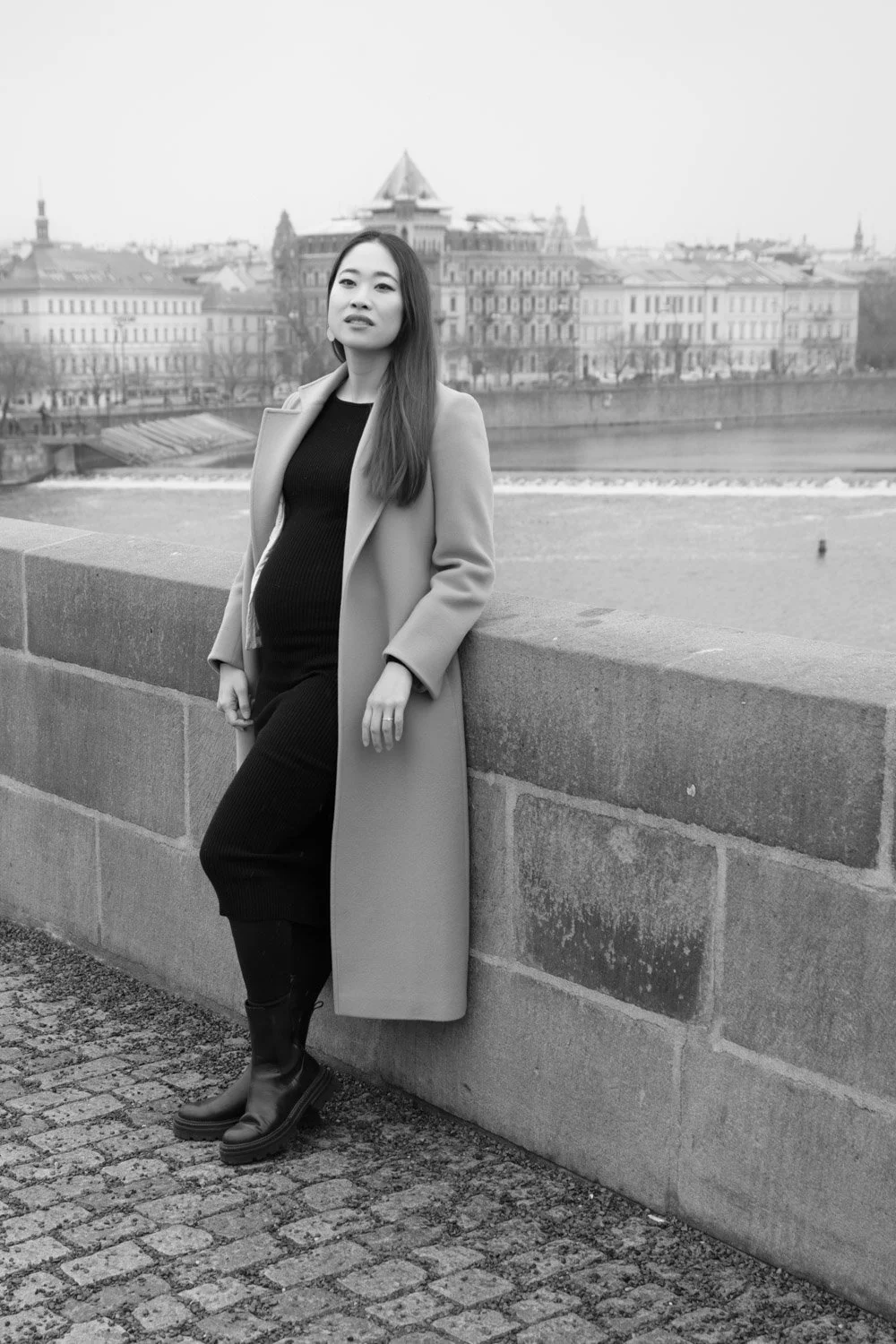 editorial maternity photography Prague