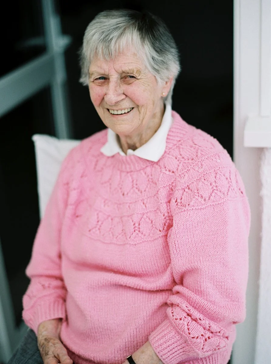 Portrait of Angela Marie who served in Italy with the ATS during World War Two