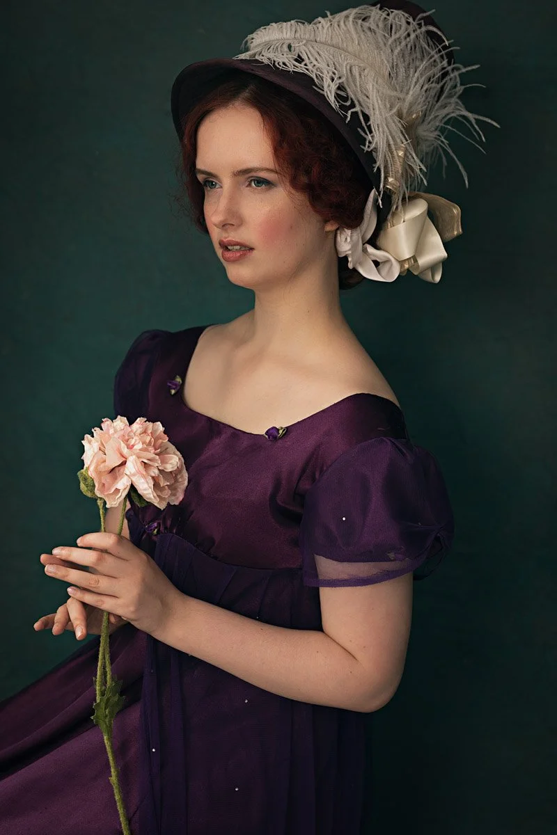 Fine Portrait Photography  - Women in Quiet Rebellion: The Pretend Ingenue Portrait of a Young Woman, 