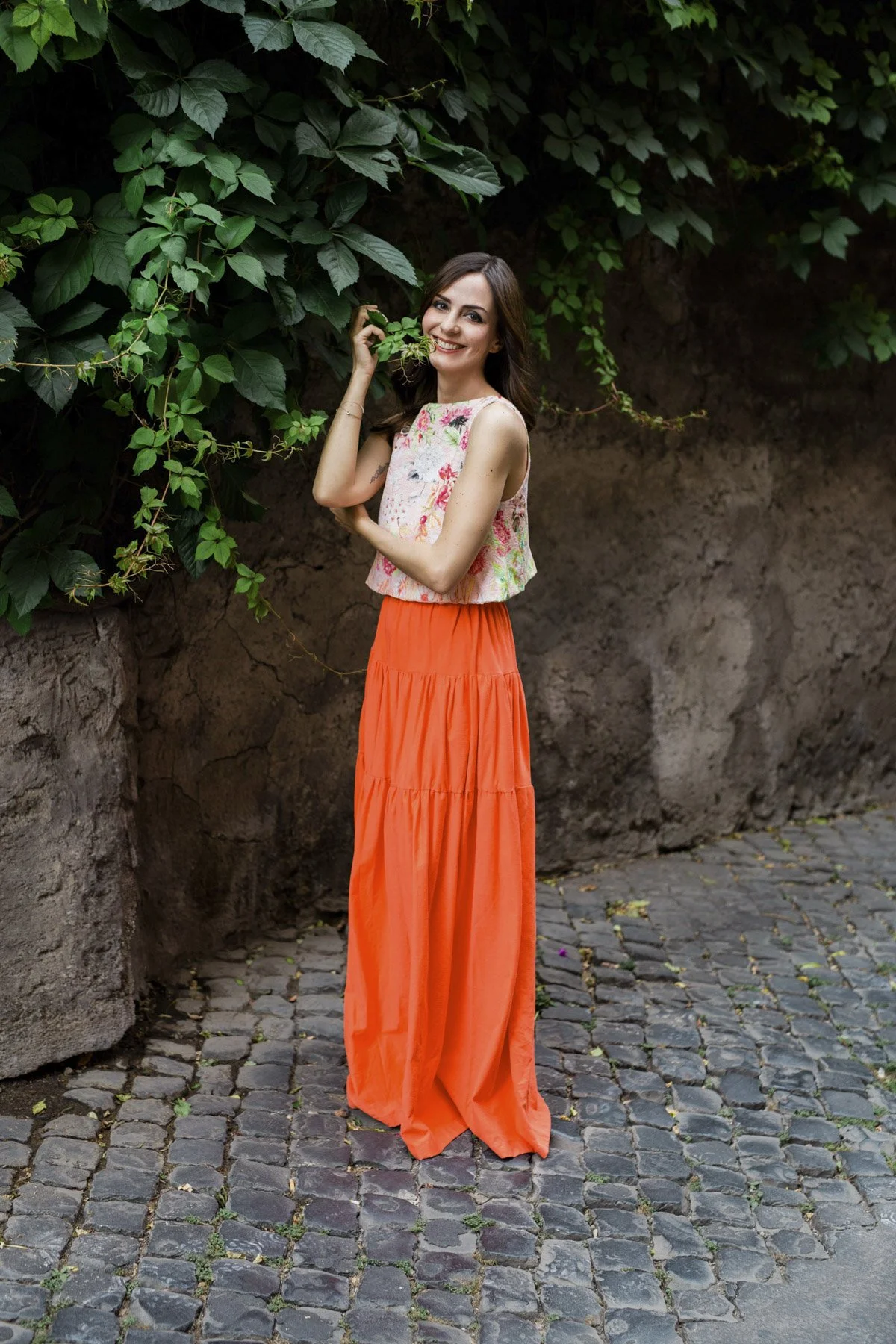 Destination portrait photography session in Rome Italy