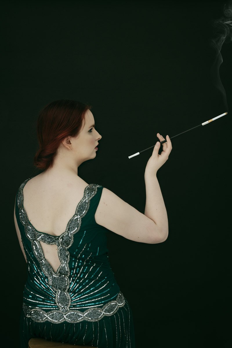 Fine Portrait Photography  - Women in Quiet Rebellion. The 1920 Dapper