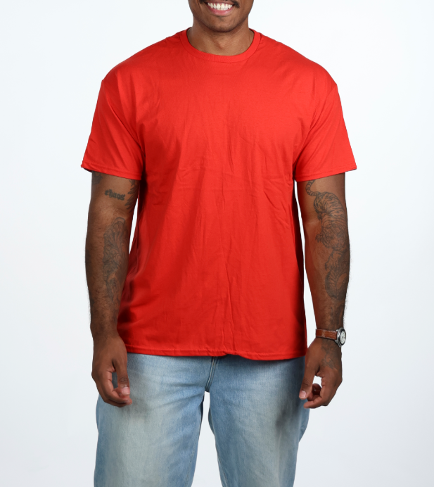Unisex Softstyle Light Cotton Red Colors