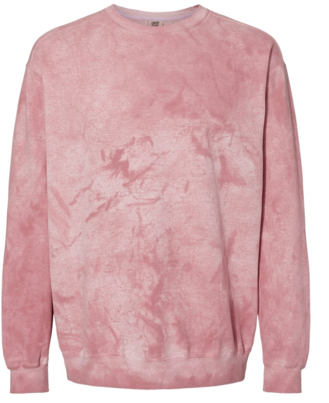Unisex Colorblast Crewneck Sweatshirts