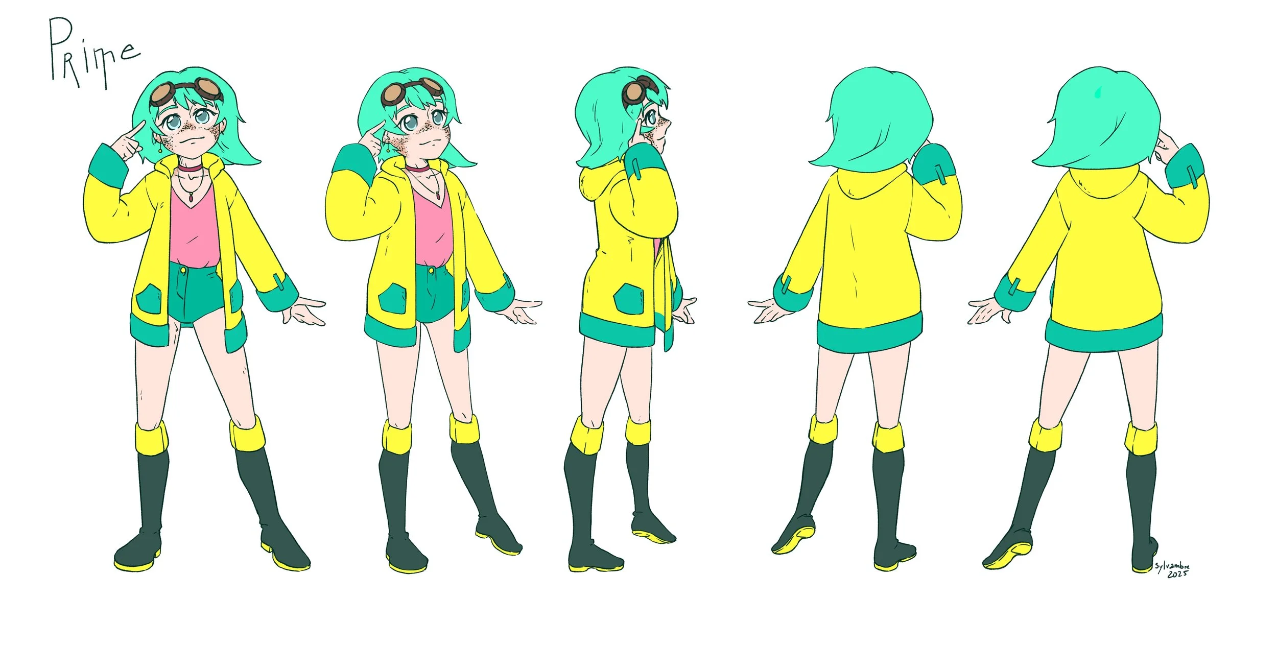 Model Sheet de Prime