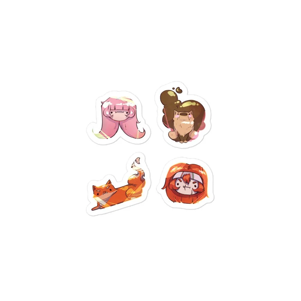 Stickers Aster & Cosmos